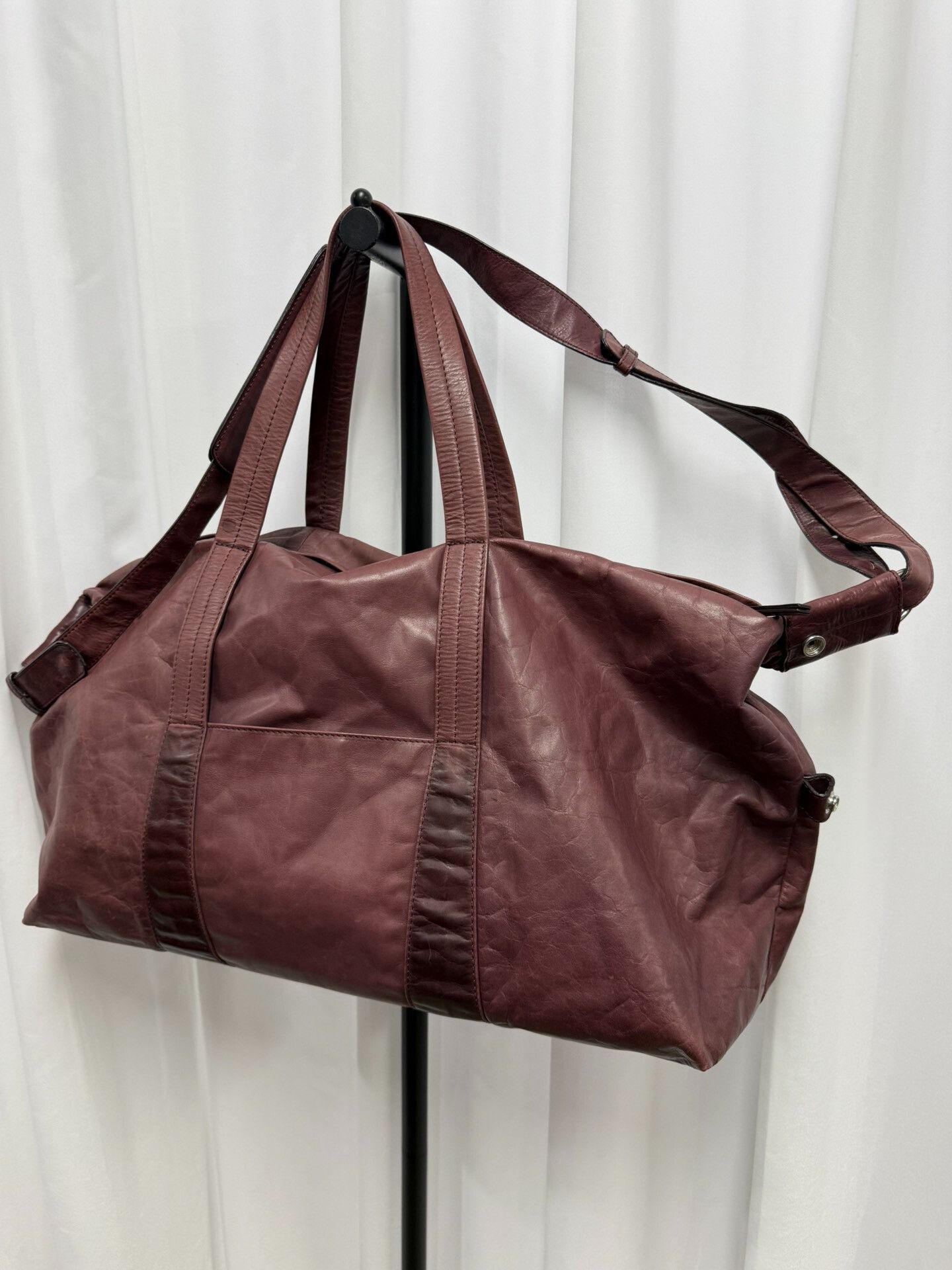 Maison Margiela Maison Margiela Leather Boston Bag Size ONE SIZE - 6 Thumbnail