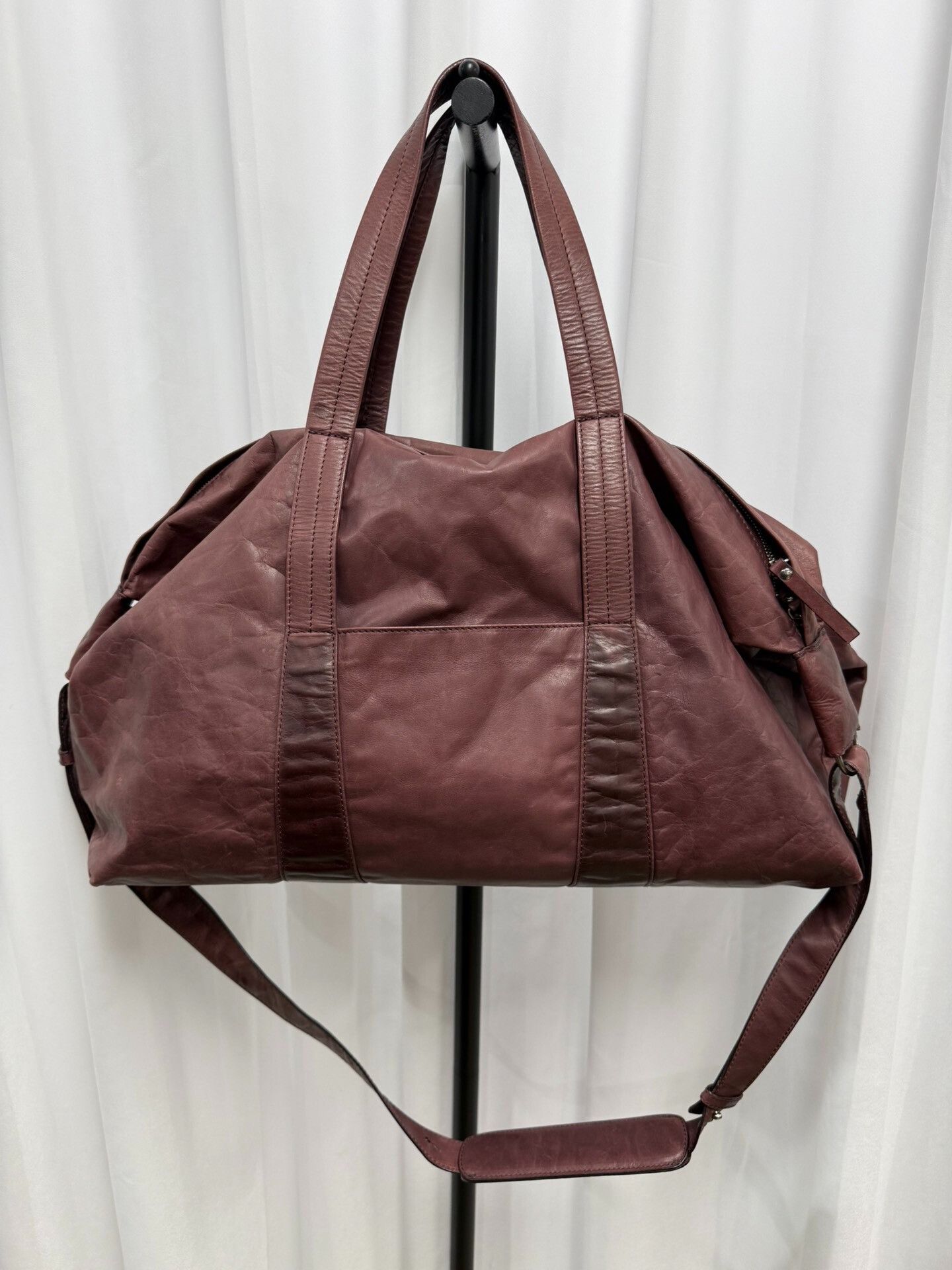 Maison Margiela Maison Margiela Leather Boston Bag Size ONE SIZE - 5 Thumbnail