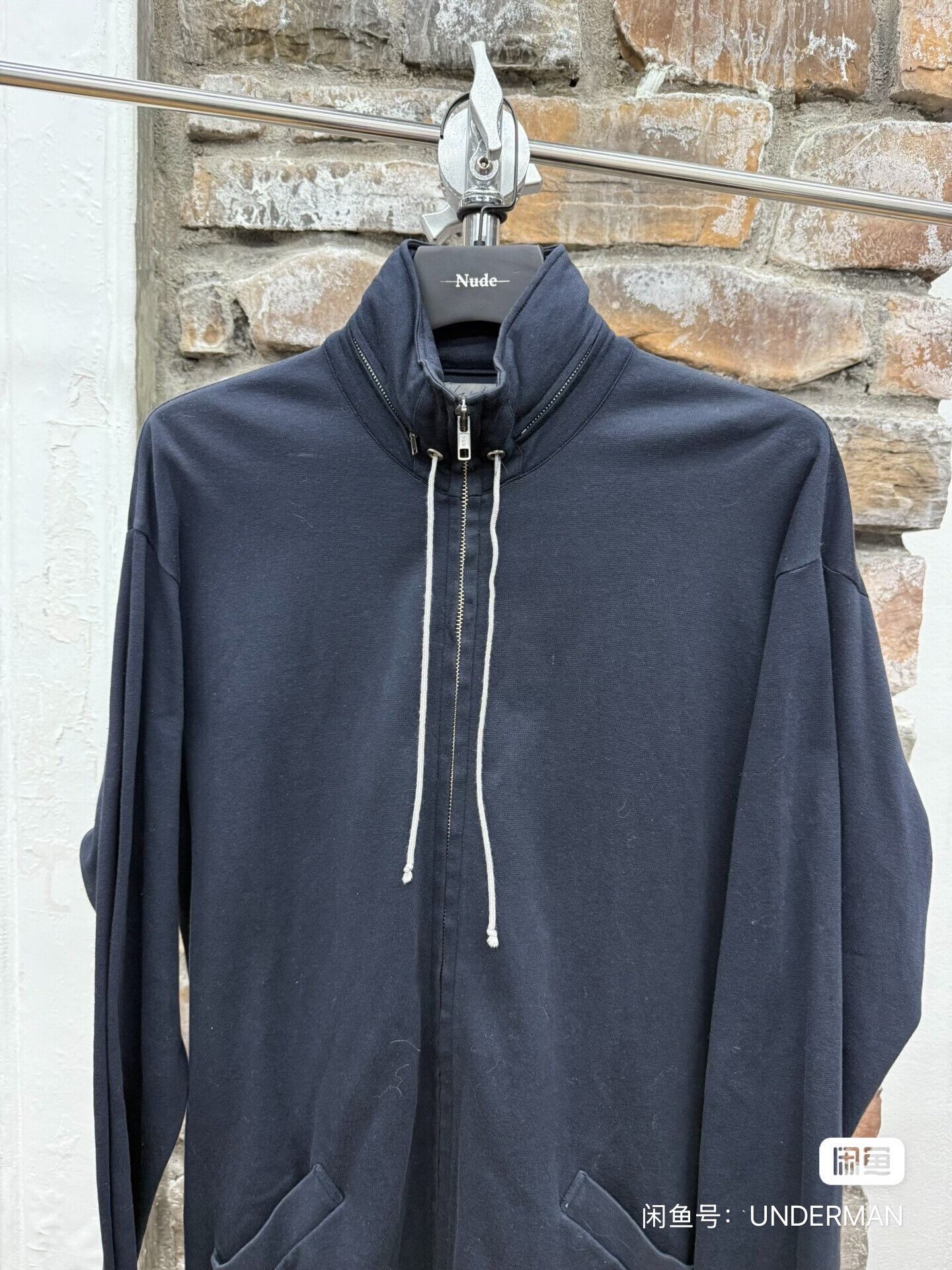 Yohji Yamamoto Long Neck Jacket by Yohji Yamamoto Size US M / EU 48-50 / 2 - 2 Thumbnail