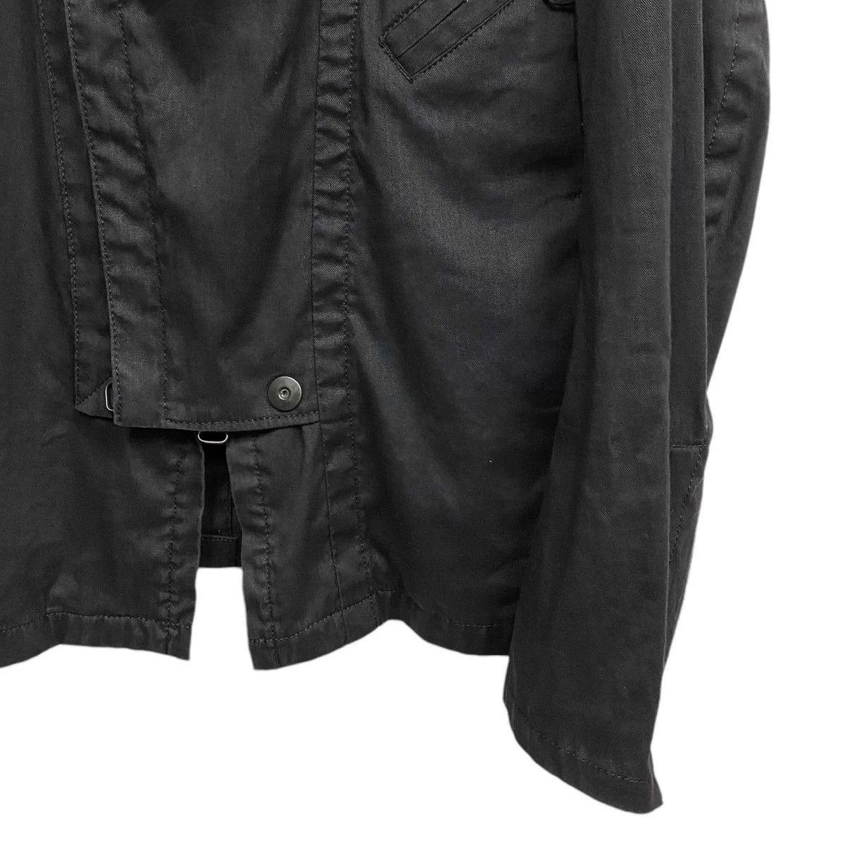 Yohji Yamamoto Yohji Yamamoto Black Double-Zip Jacket Size US S / EU 44-46 / 1 - 7 Thumbnail