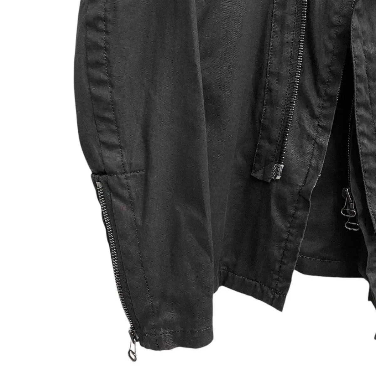 Yohji Yamamoto Yohji Yamamoto Black Double-Zip Jacket Size US S / EU 44-46 / 1 - 6 Thumbnail