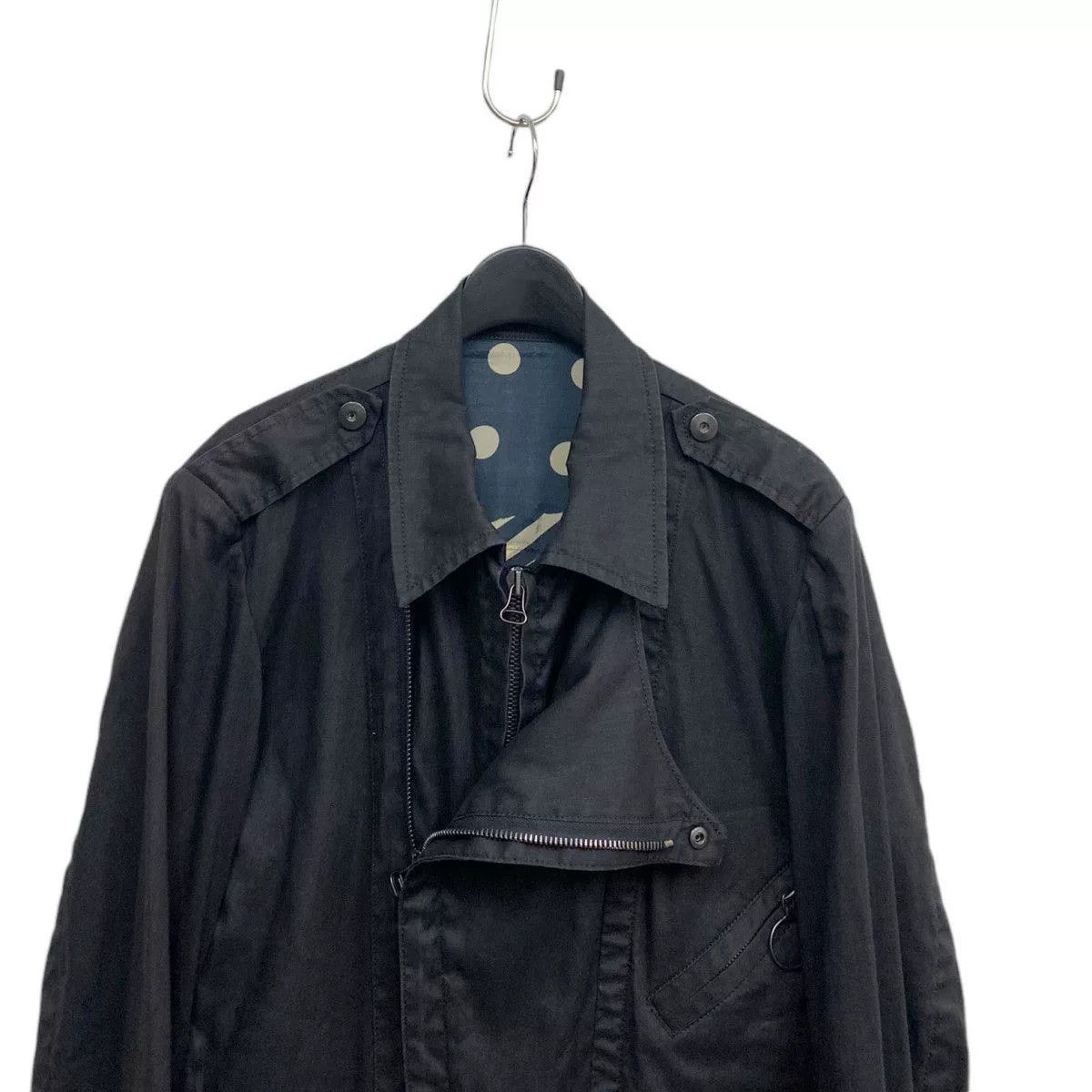 Yohji Yamamoto Yohji Yamamoto Black Double-Zip Jacket Size US S / EU 44-46 / 1 - 3 Thumbnail