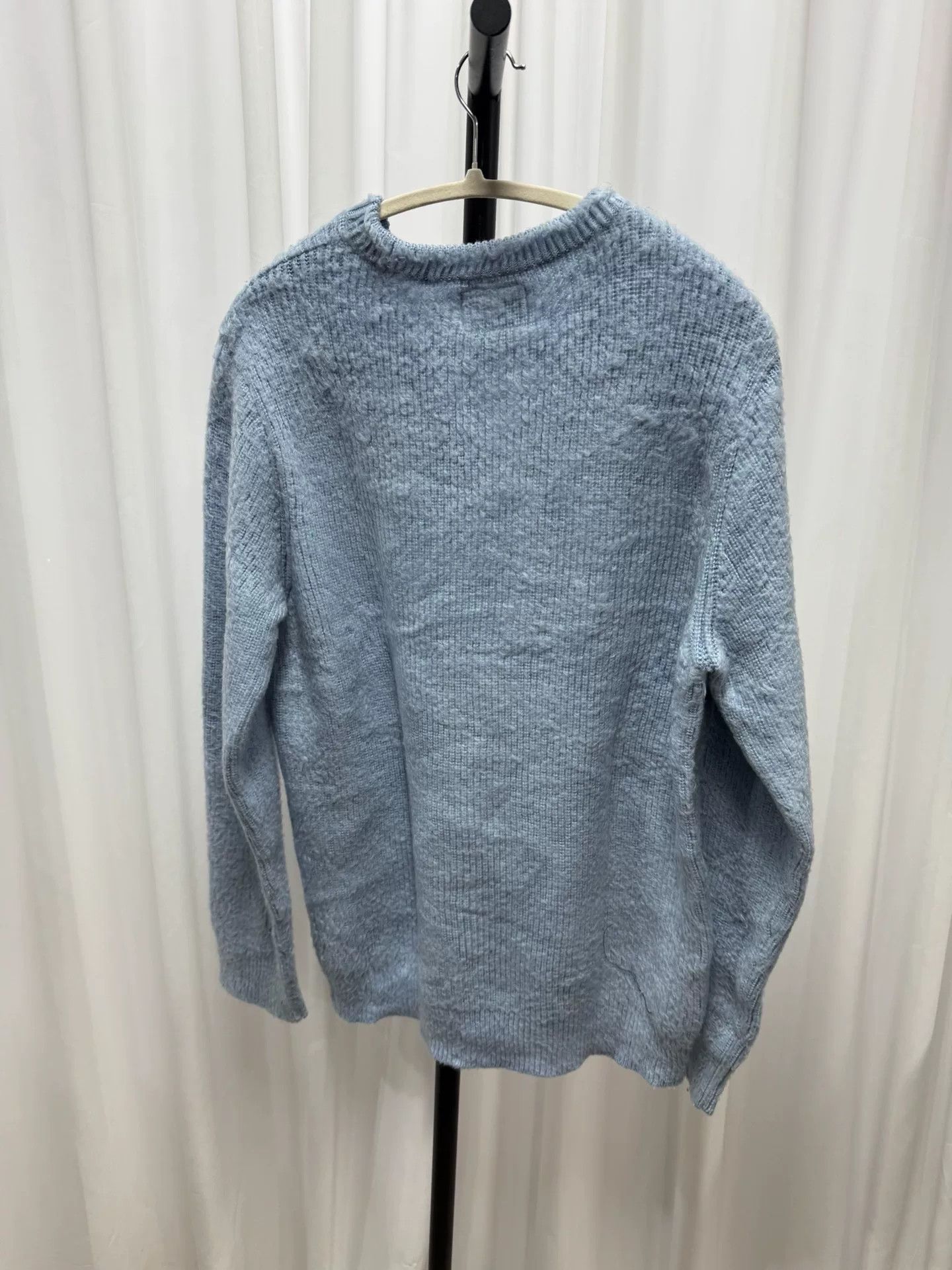 Comme des Garcons Kurt Cobain Inspired Light Blue Sweater Size US XL / EU 56 / 4 - 8 Thumbnail
