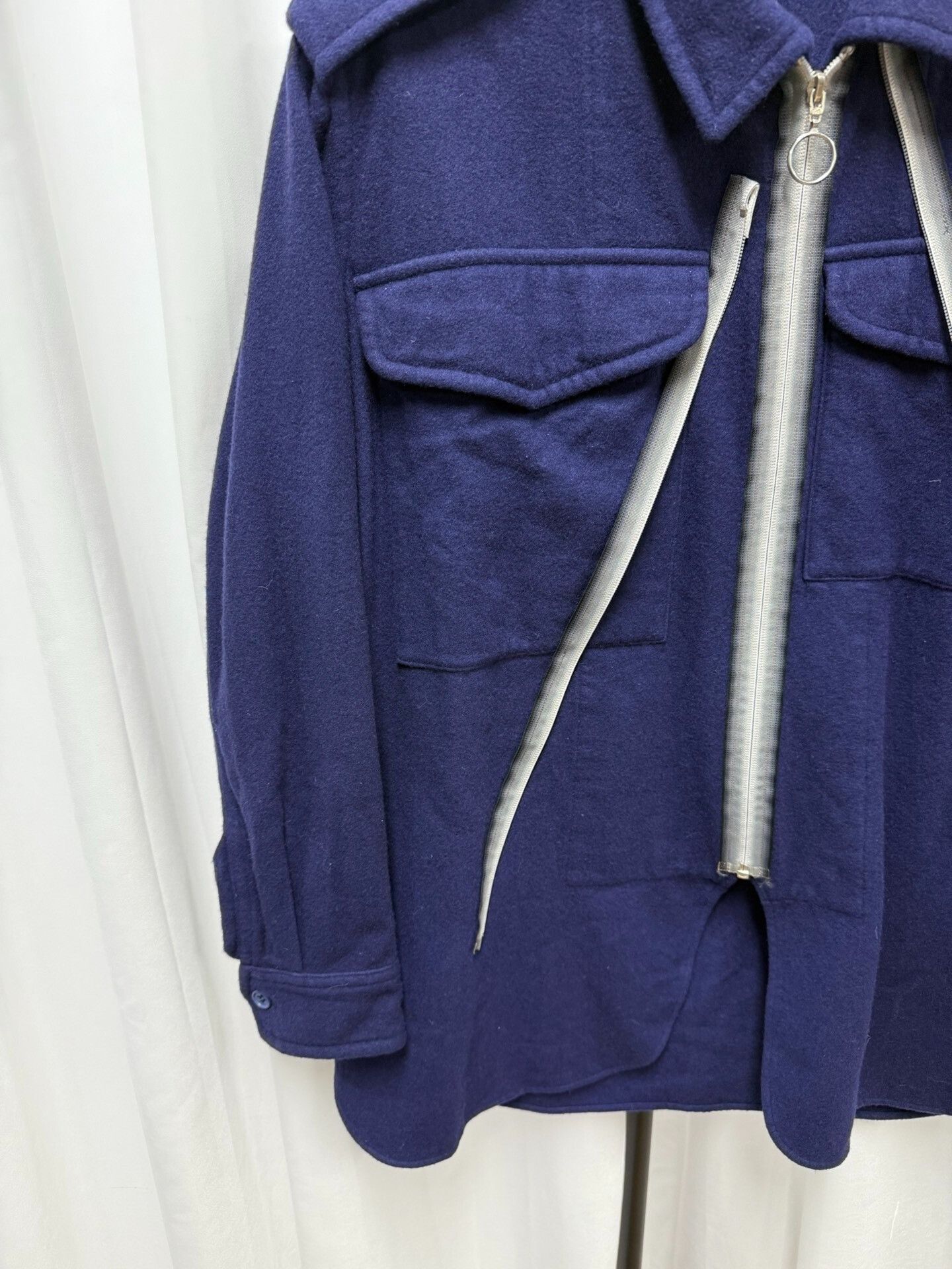 Yohji Yamamoto Gradient Zip Jacket by Yohji Yamamoto Size US M / EU 48-50 / 2 - 3 Thumbnail