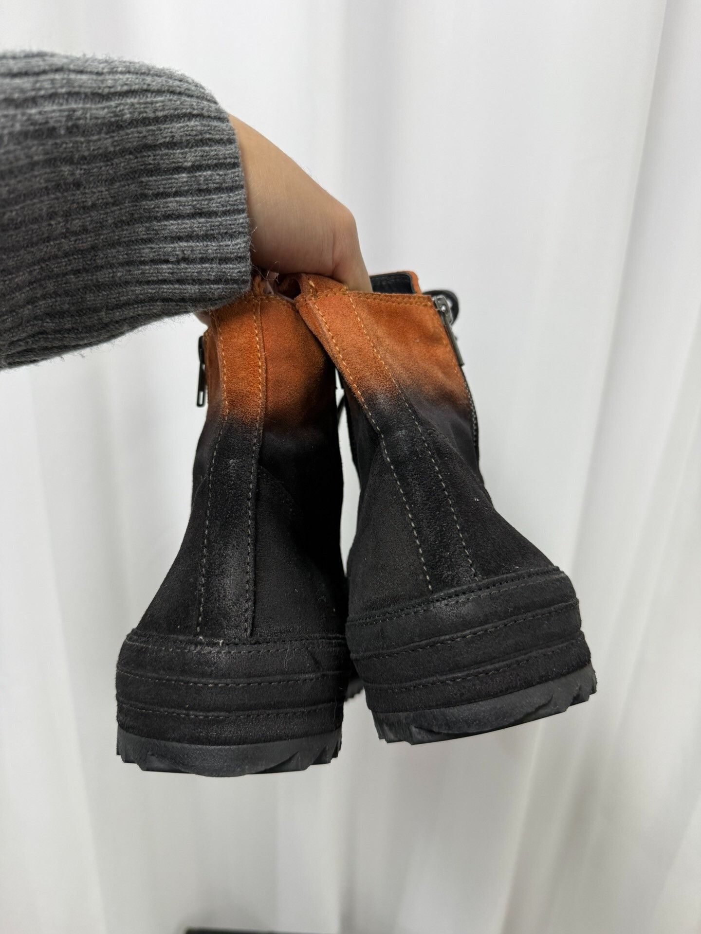 Ann Demeulemeester Ann Demeulemeester Black Suede Sneakers Size US 8 / EU 41 - 5 Thumbnail
