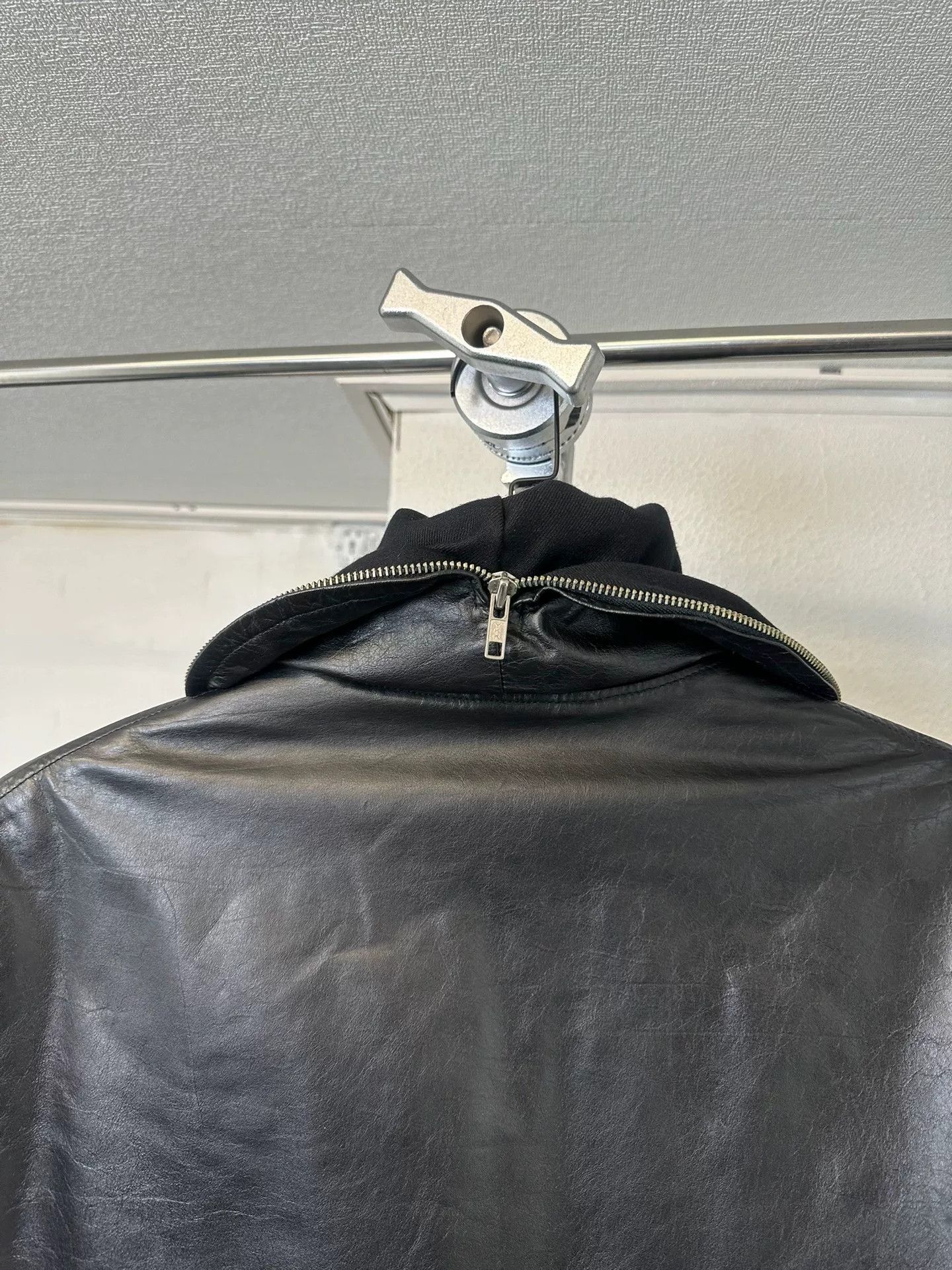 Yohji Yamamoto Yohji Yamamoto Men's Leather Parka Coat Size US M / EU 48-50 / 2 - 5 Thumbnail