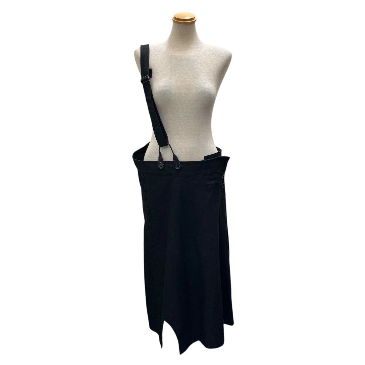 Yohji Yamamoto Yohji Yamamoto Black Denim Dress Size 26" / US 2 / IT 38 - 2 Thumbnail