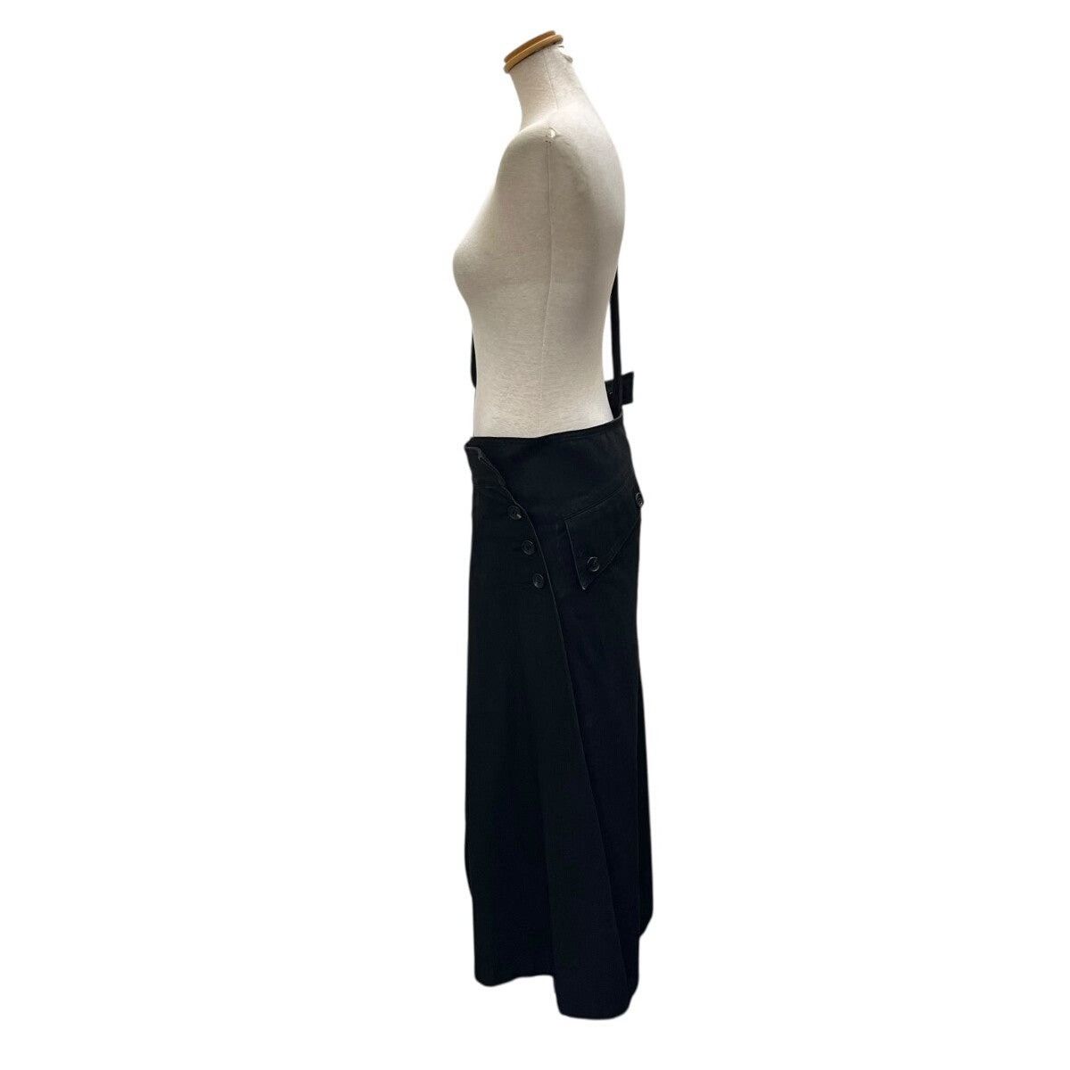 Yohji Yamamoto Yohji Yamamoto Black Denim Dress Size 26" / US 2 / IT 38 - 3 Thumbnail