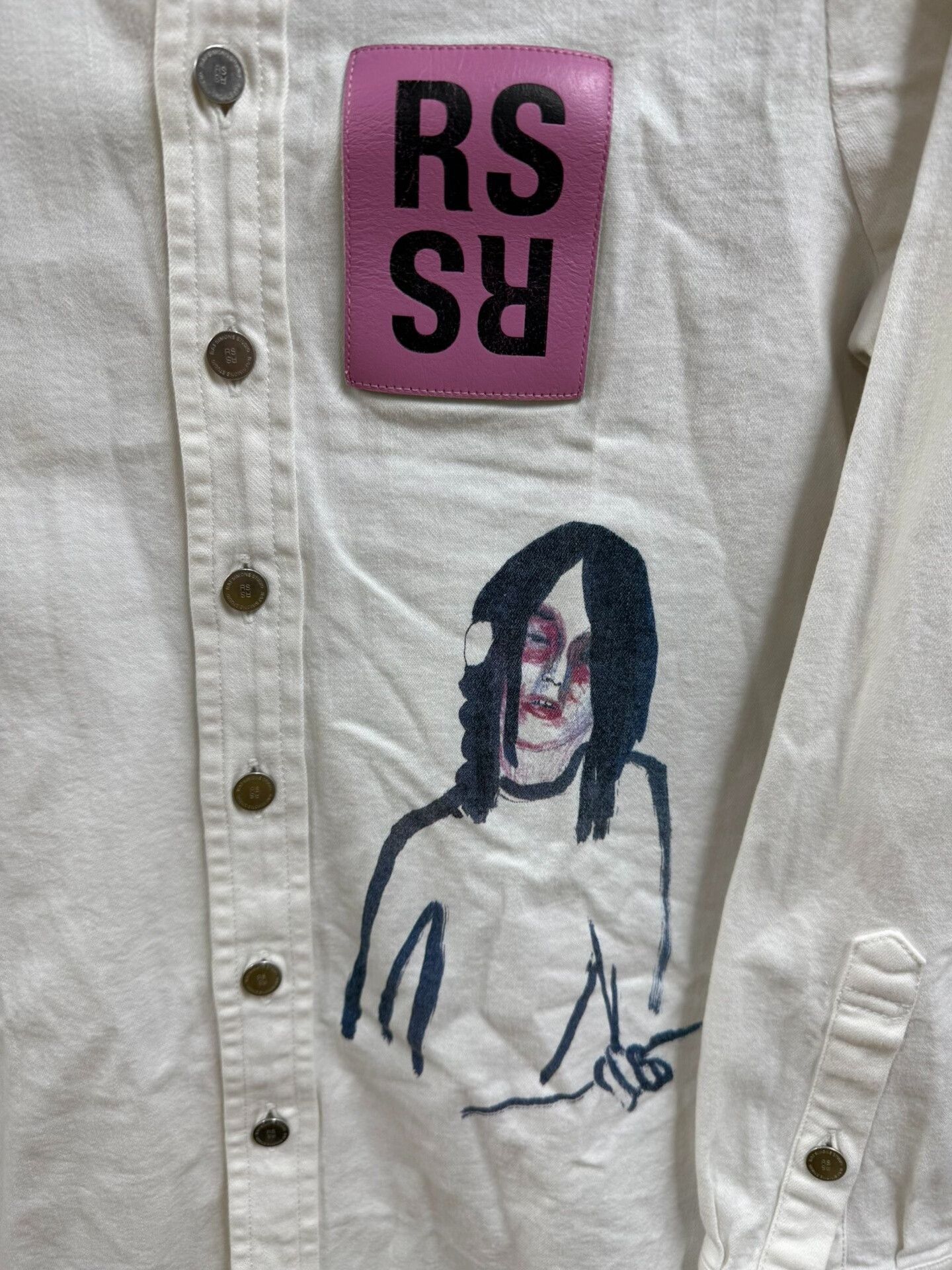 Raf Simons Raf Simons Graffiti Print Shirt Size US XS / EU 42 / 0 - 3 Thumbnail
