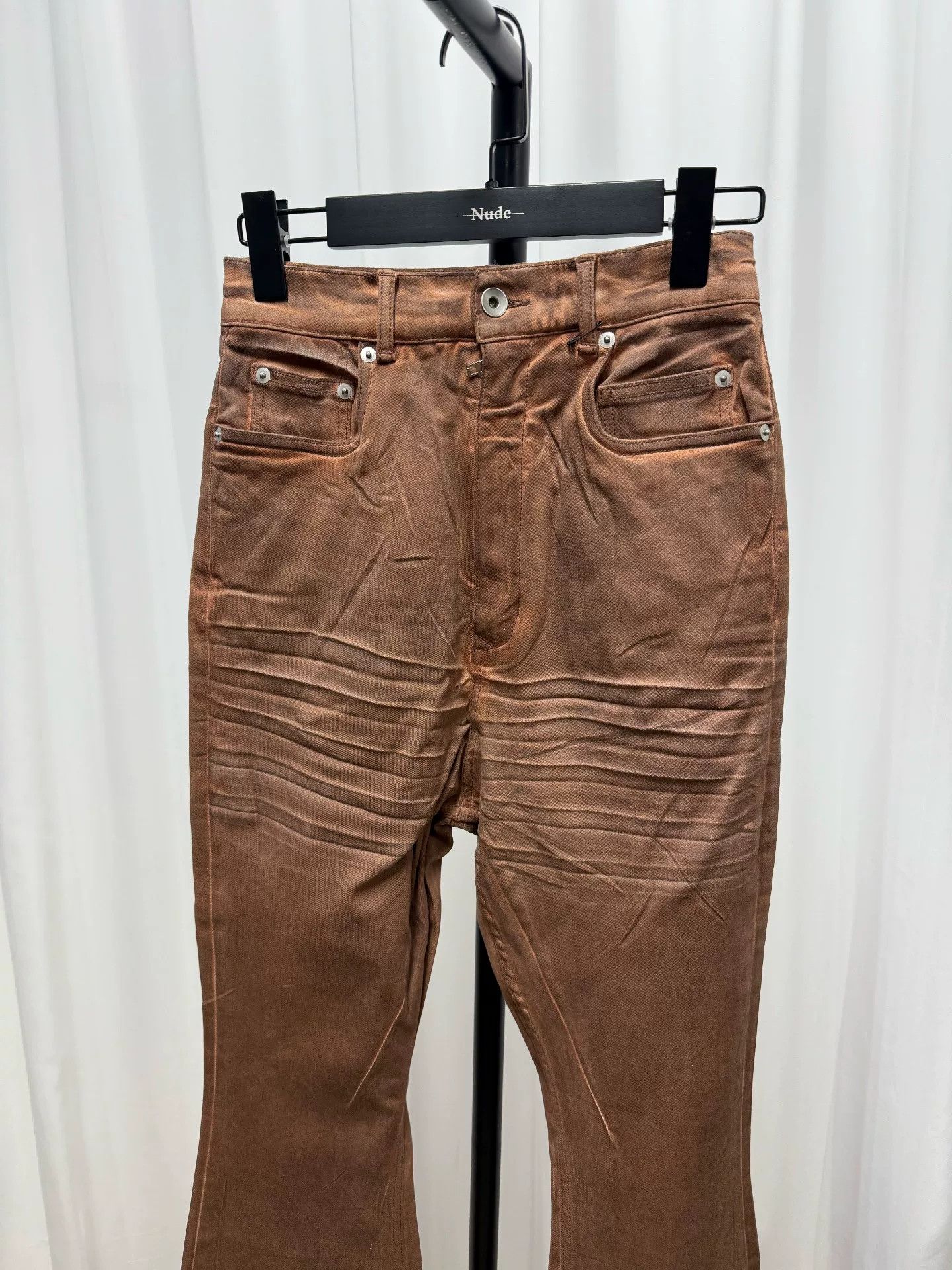 Rick Owens Rick Owens Flared Pants for Sale Size US 28 / EU 44 - 2 Thumbnail