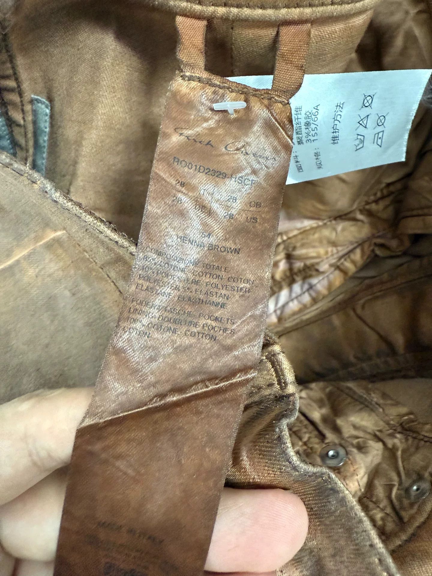 Rick Owens Rick Owens Flared Pants for Sale Size US 28 / EU 44 - 8 Thumbnail