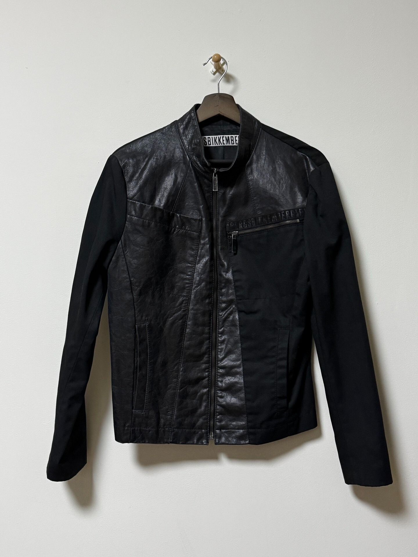 Dirk Bikkembergs Dirk Bikkembergs 90s Leather Jacket Size US S / EU 44-46 / 1 - 2 Thumbnail