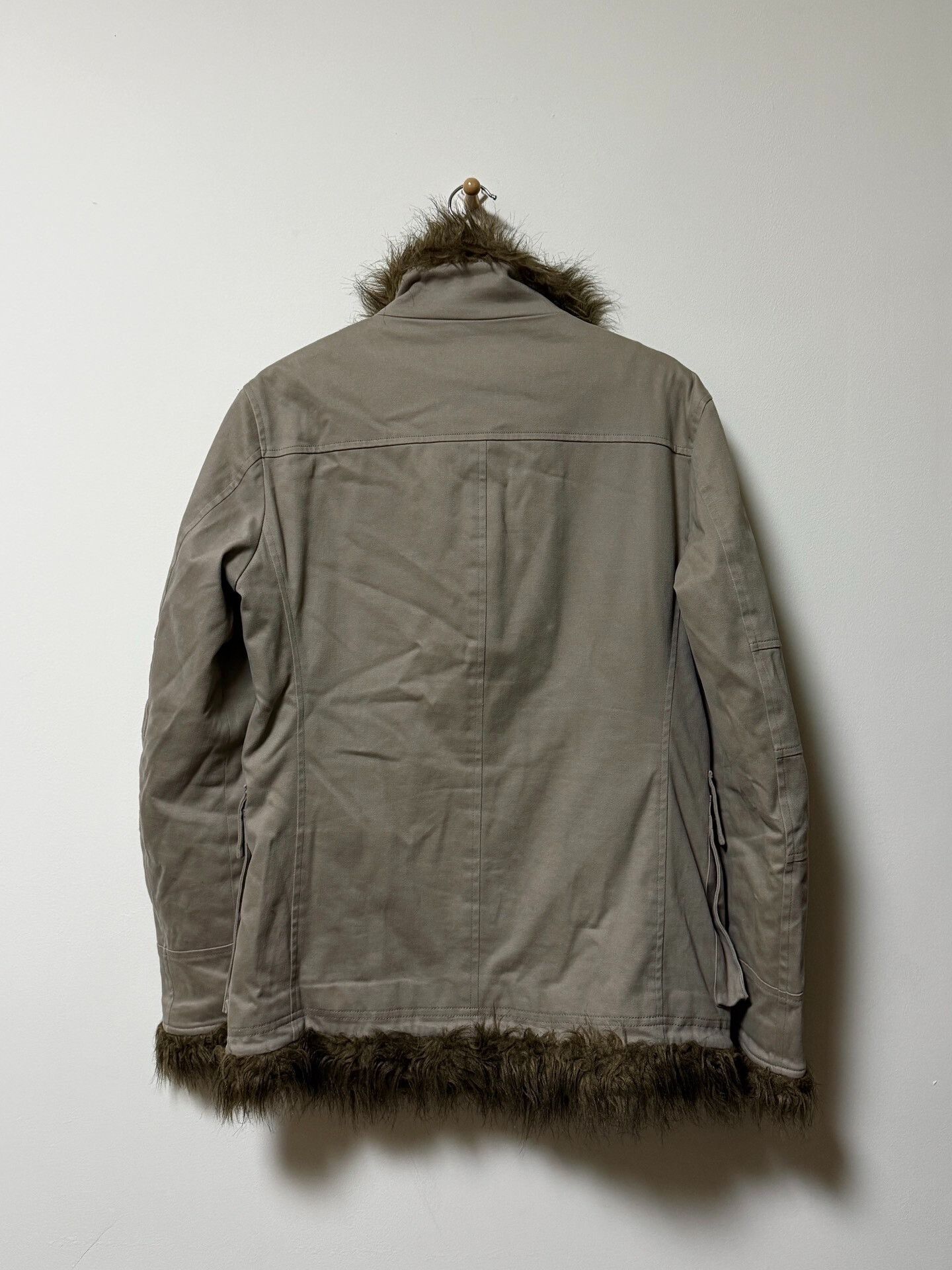 Katharine Hamnett Vintage Fur Collar Jacket