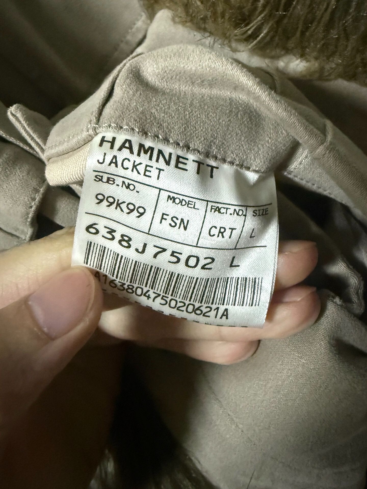 Katharine Hamnett Vintage Fur Collar Jacket