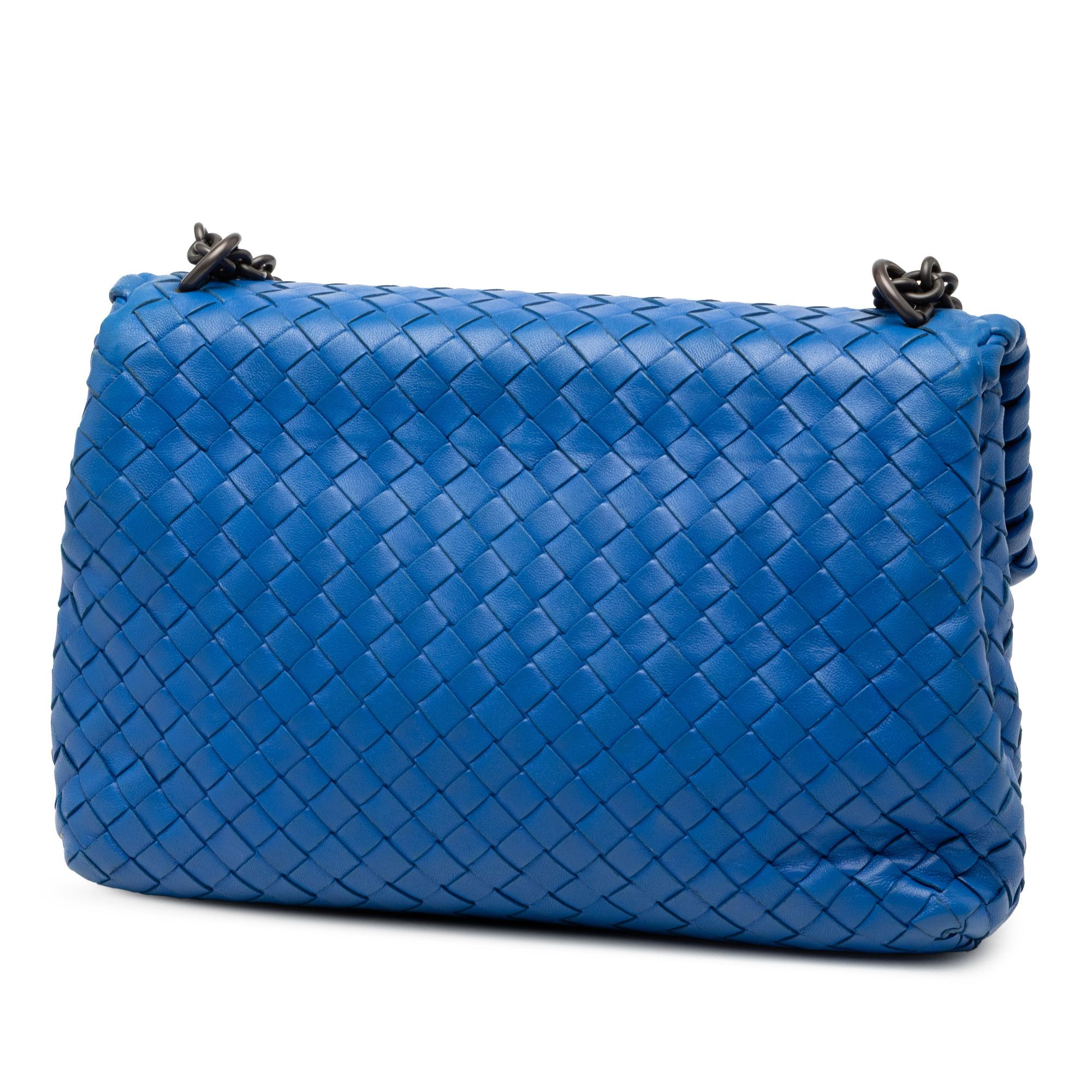 Bottega Veneta Bottega Veneta Small Nappa Intrecciato Olimpia Shoulder Bag Size ONE SIZE - 2 Thumbnail