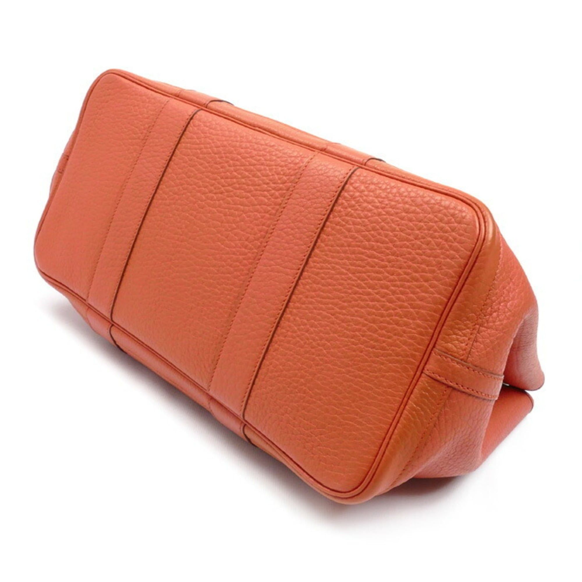 Hermes HERMES Garden 36 Handbag Rouge Pivoine 064423CK Women's □P Stamp Size ONE SIZE - 4 Thumbnail