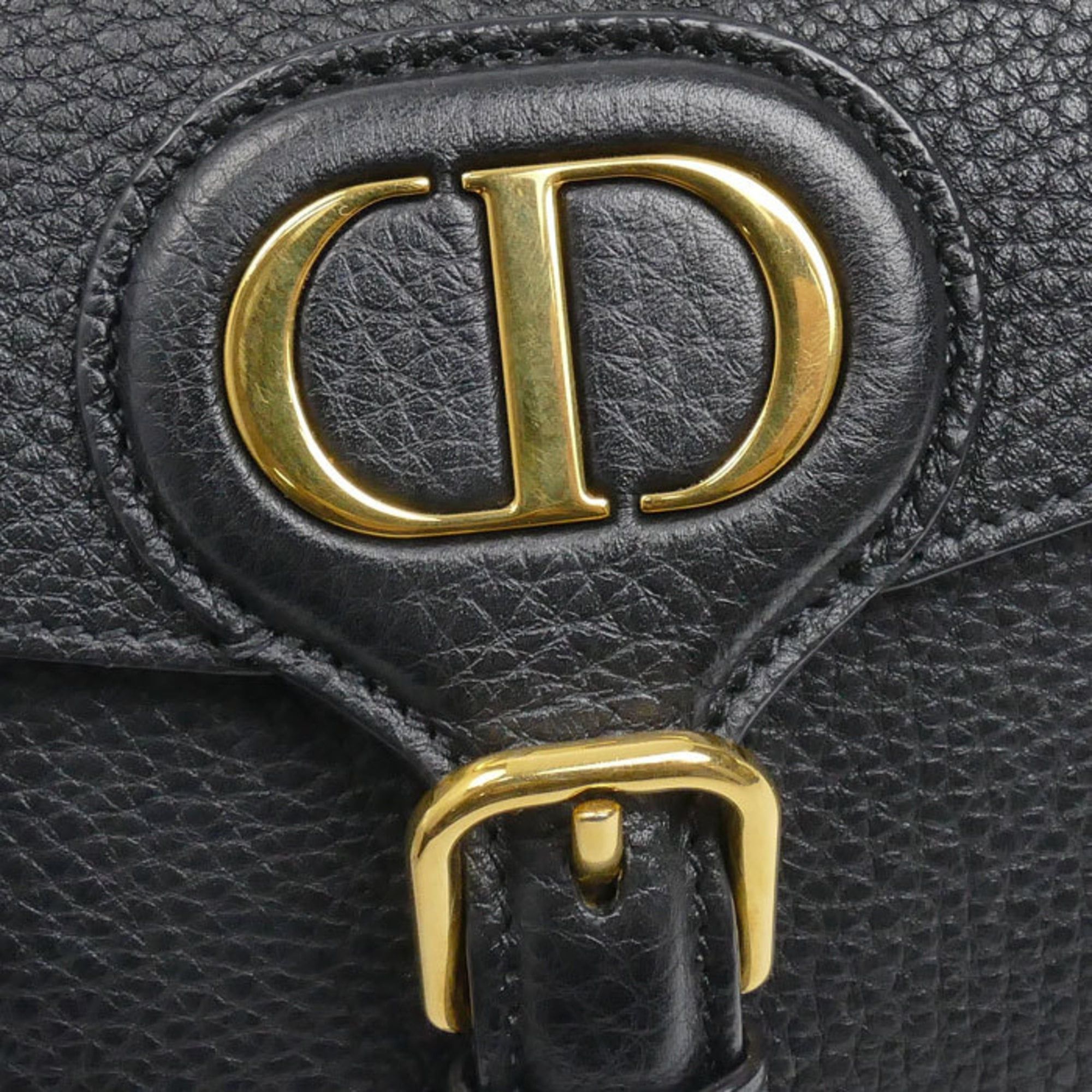 Dior Christian Dior Dior Bobby Small Shoulder Bag, Black, M9317UBBN, Women's Size ONE SIZE - 5 Thumbnail