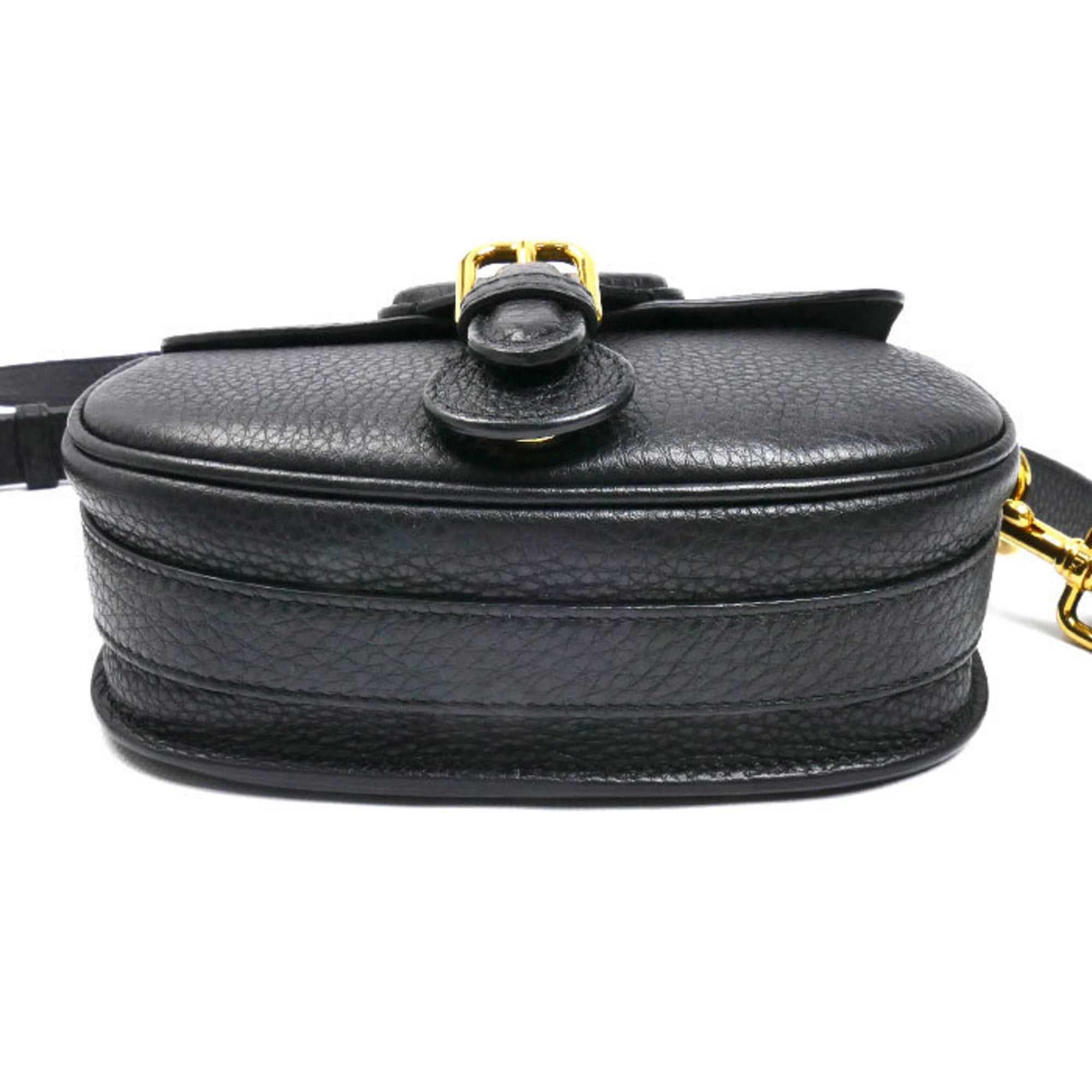 Dior Christian Dior Dior Bobby Small Shoulder Bag, Black, M9317UBBN, Women's Size ONE SIZE - 3 Thumbnail