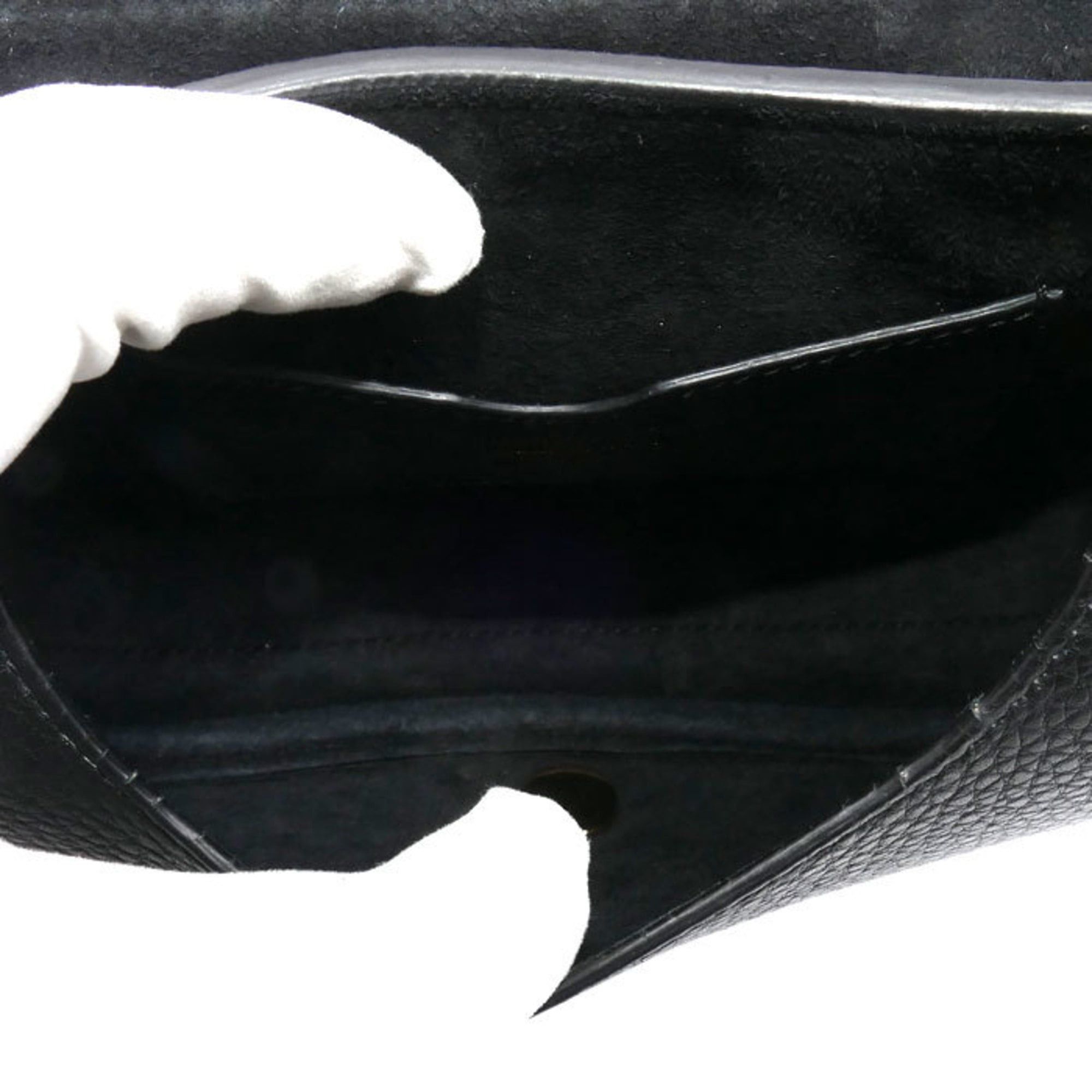 Dior Christian Dior Dior Bobby Small Shoulder Bag, Black, M9317UBBN, Women's Size ONE SIZE - 6 Thumbnail