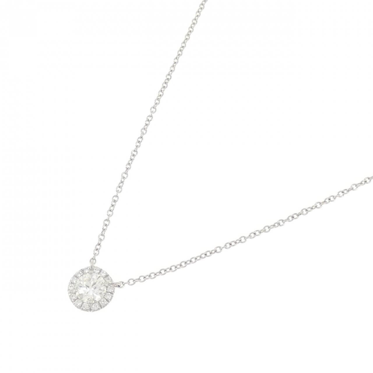Tiffany & Co. Tiffany & Co. Tiffany & Co. Diamond Platinum Necklace Precious Metal Necklace DUTY FREE for USA Size ONE SIZE - 2 Thumbnail