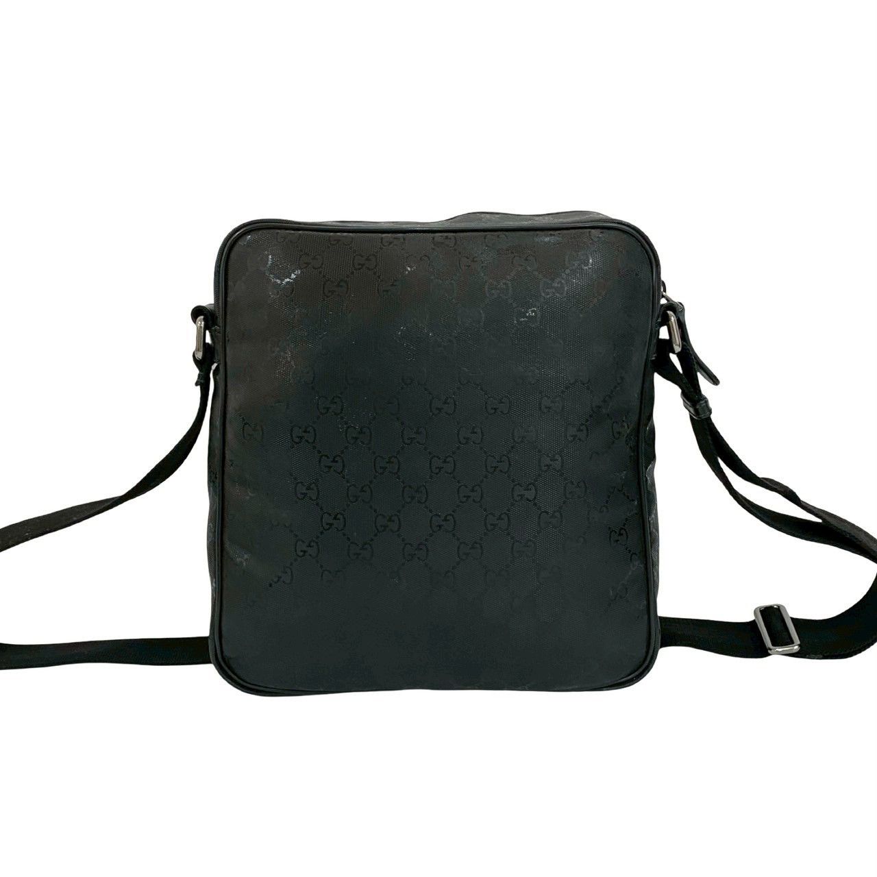 Gucci Gucci Gucci GG Logo Imprime Leather Shoulder Bag Leather Crossbody Bag 26229 DUTY FREE for USA Size ONE SIZE - 4 Thumbnail