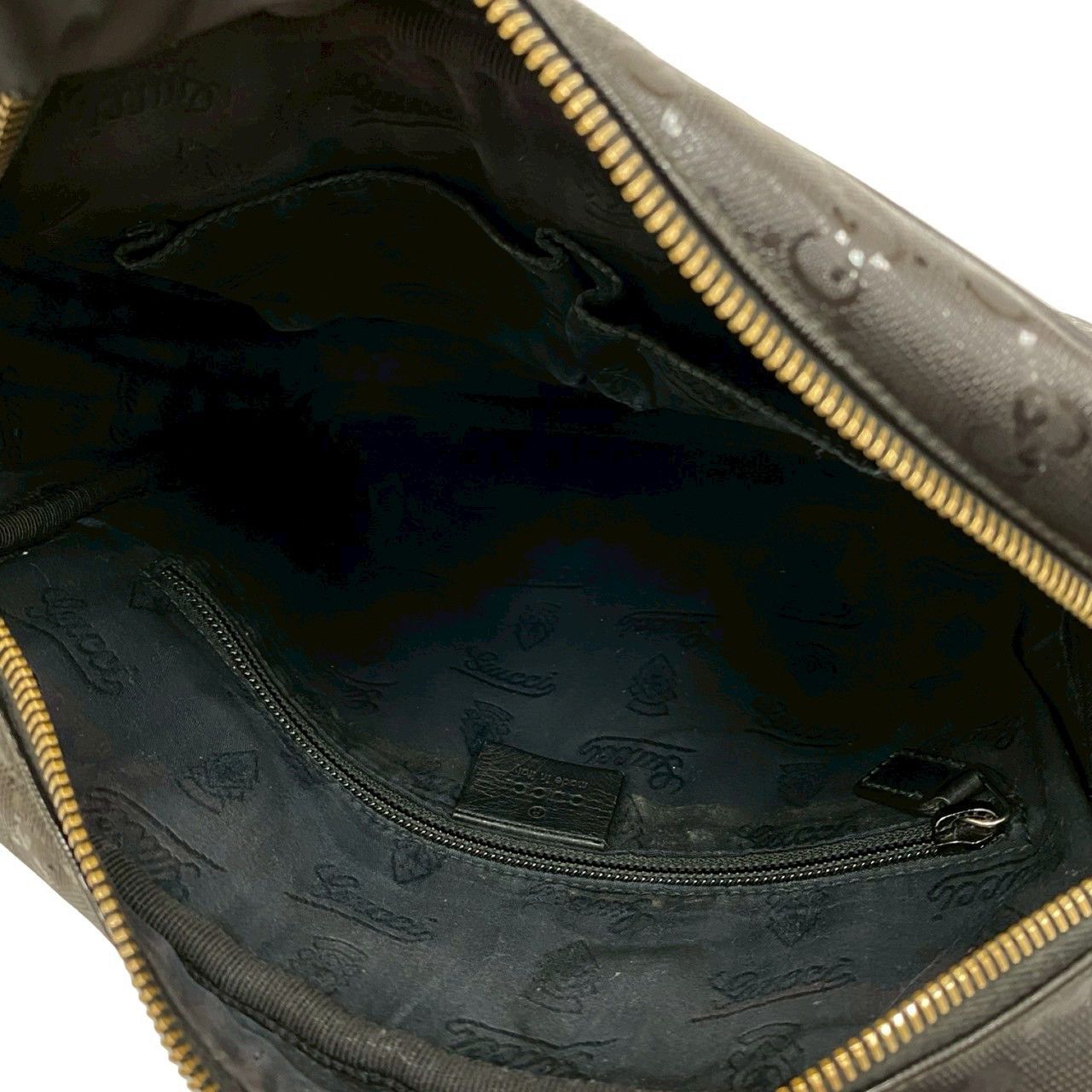 Gucci Gucci Gucci GG Logo Imprime Leather Shoulder Bag Leather Crossbody Bag 26229 DUTY FREE for USA Size ONE SIZE - 10 Thumbnail