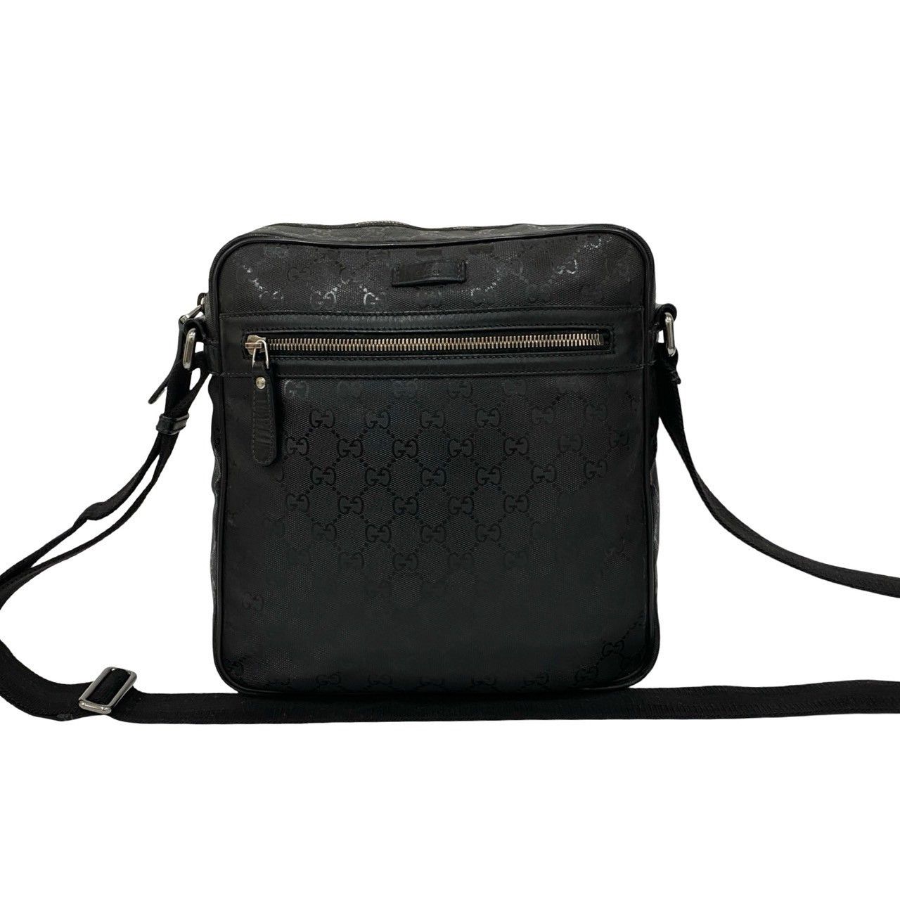 Gucci Gucci Gucci GG Logo Imprime Leather Shoulder Bag Leather Crossbody Bag 26229 DUTY FREE for USA Size ONE SIZE - 2 Thumbnail