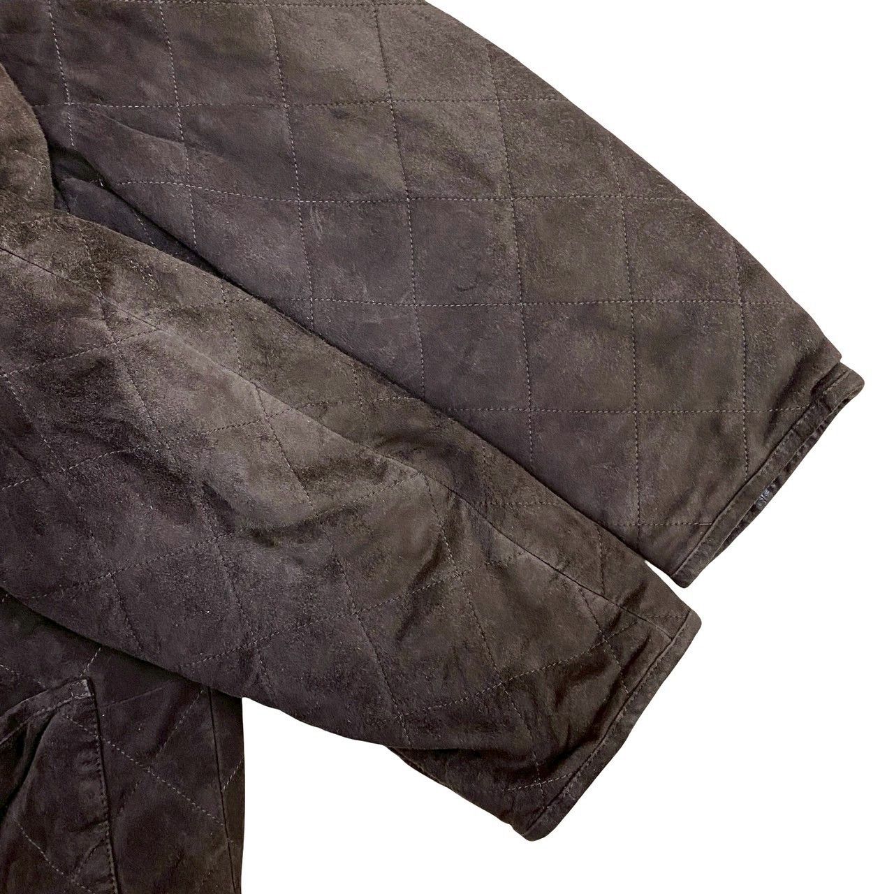 Loewe Loewe Loewe Quilted Suede Leather Corduroy Outerwear Leather Outerwear DUTY FREE for USA Size ONE SIZE - 5 Thumbnail