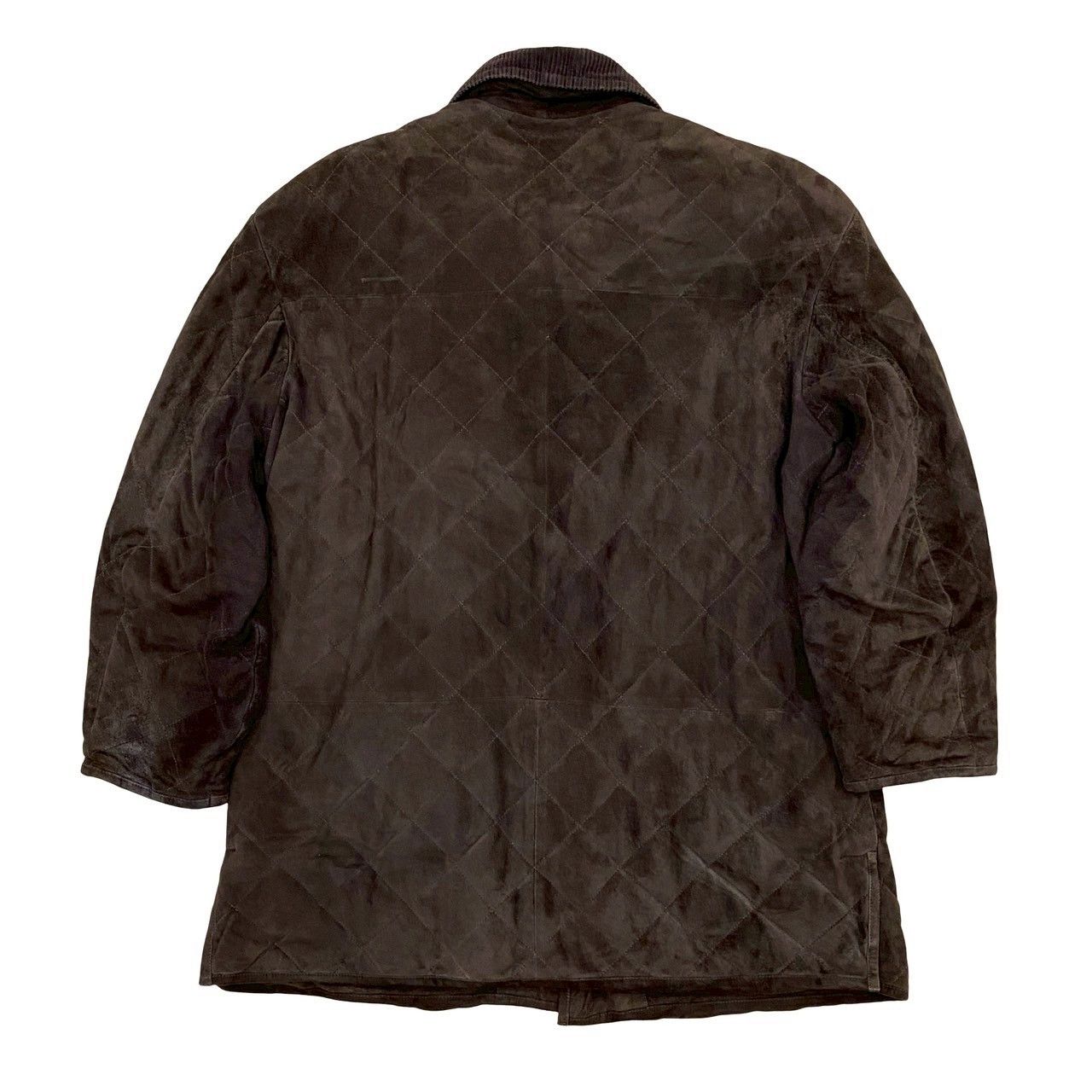 Loewe Loewe Loewe Quilted Suede Leather Corduroy Outerwear Leather Outerwear DUTY FREE for USA Size ONE SIZE - 3 Thumbnail