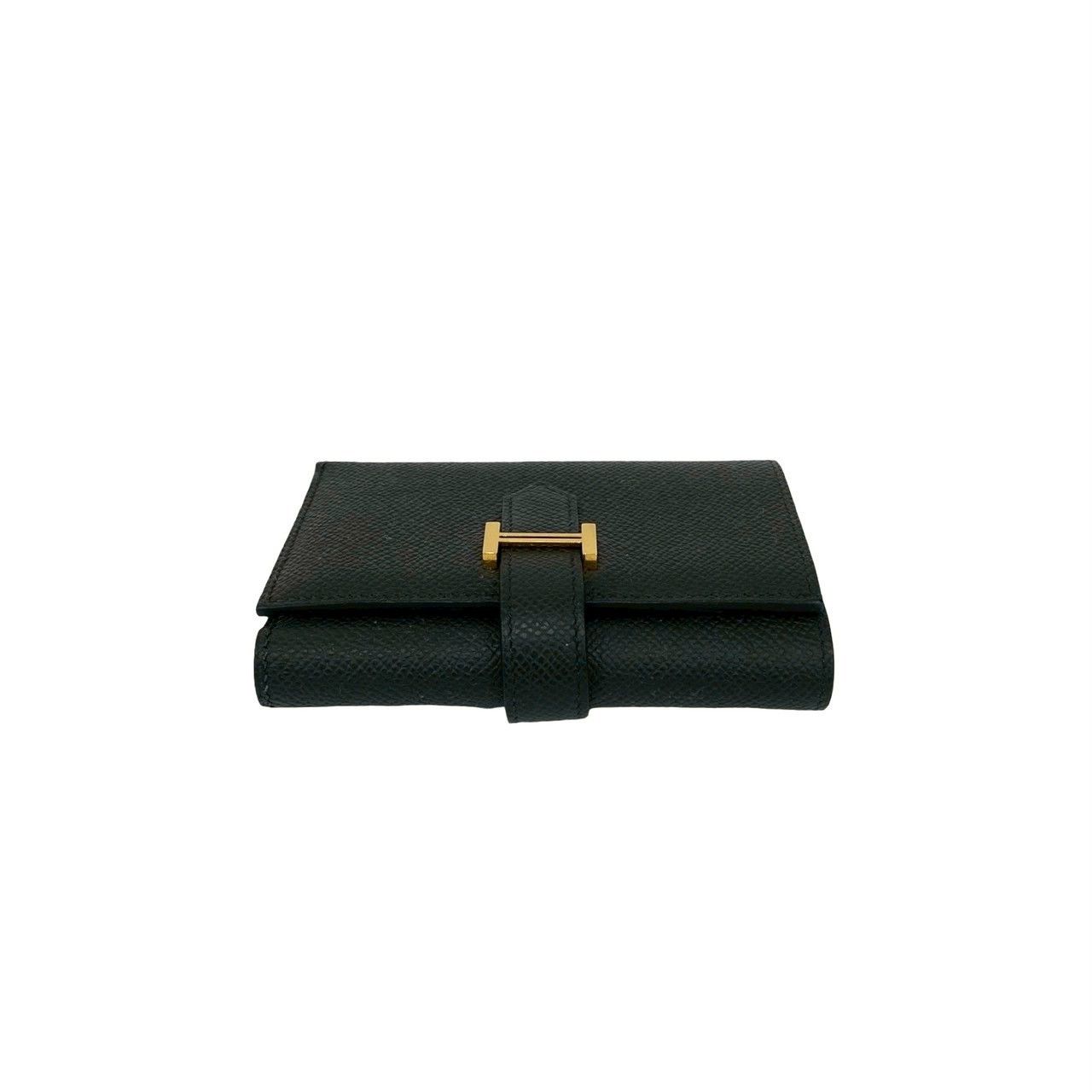 Hermes Hermes Hermès Béarn Compact Epsom Trifold Wallet Leather Short Wallet Stamp W DUTY FREE for USA Size ONE SIZE - 4 Thumbnail