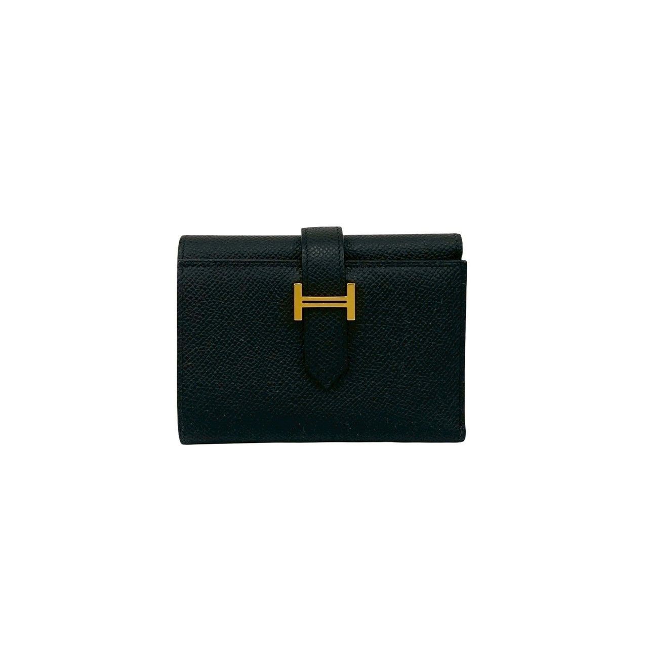 Hermes Hermes Hermès Béarn Compact Epsom Trifold Wallet Leather Short Wallet Stamp W DUTY FREE for USA Size ONE SIZE - 2 Thumbnail