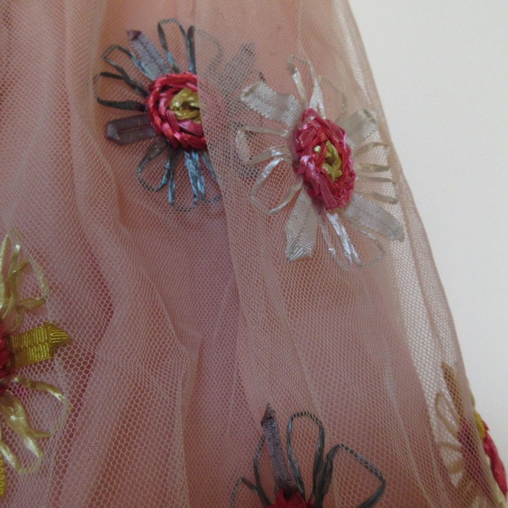 Valentino Valentino RED VALENTINO Embroidery Tulle Skirt Textile Skirts DUTY FREE for USA Size ONE SIZE - 3 Thumbnail