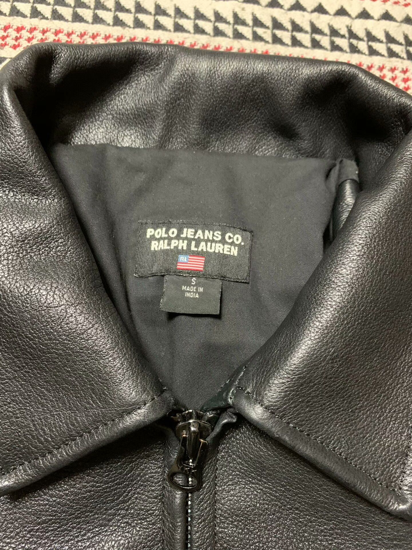 Ralph Lauren Black Label Polo Ralph Lauren Black Leather Jacket Size US S / EU 44-46 / 1 - 9 Thumbnail