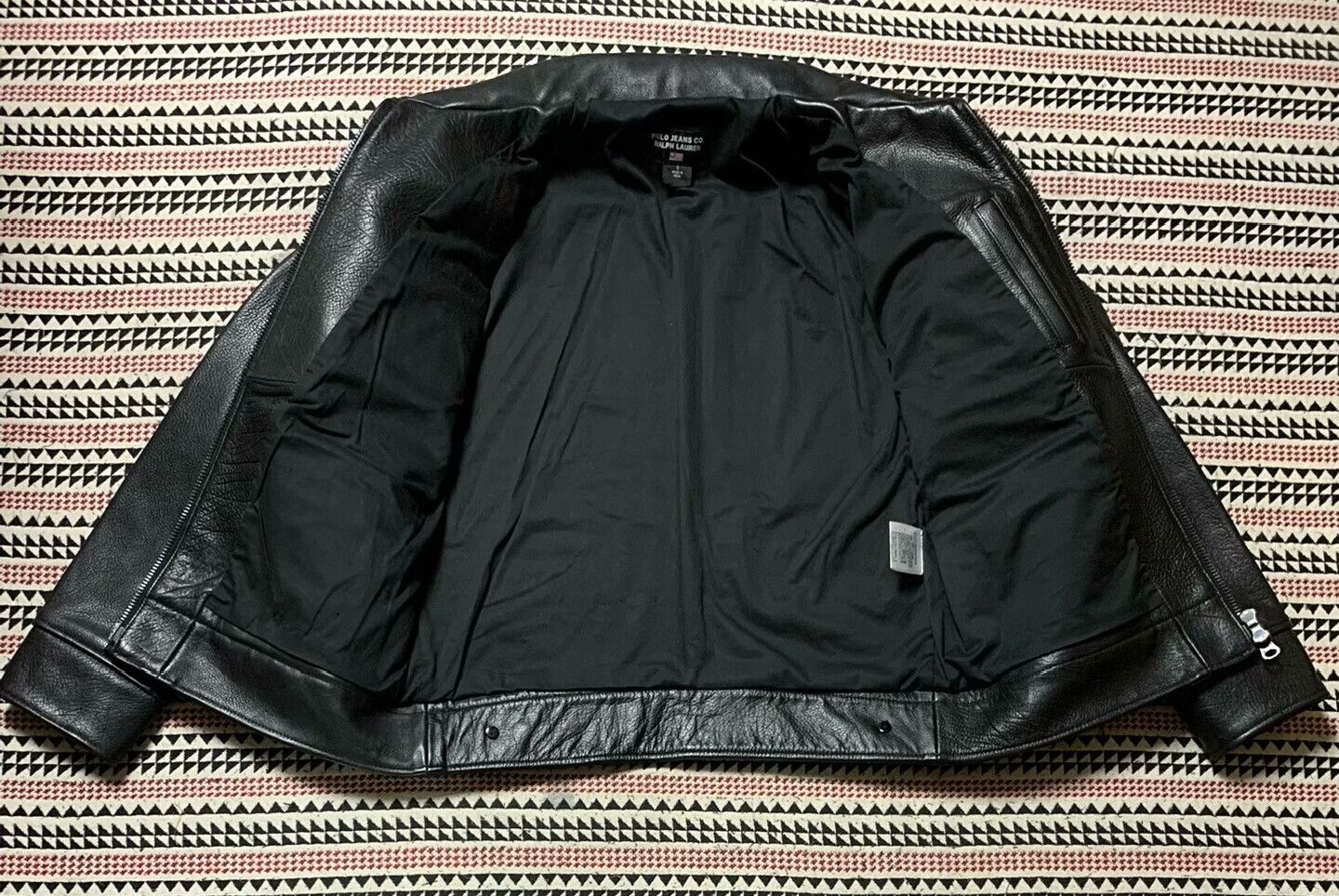 Ralph Lauren Black Label Polo Ralph Lauren Black Leather Jacket Size US S / EU 44-46 / 1 - 7 Thumbnail