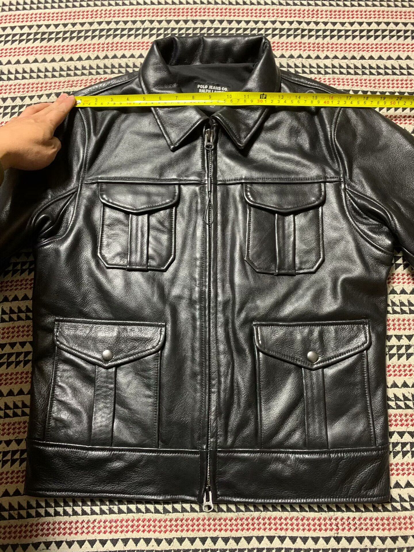 Ralph Lauren Black Label Polo Ralph Lauren Black Leather Jacket Size US S / EU 44-46 / 1 - 4 Thumbnail