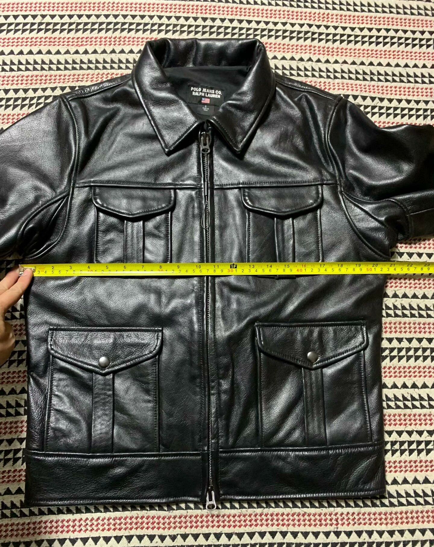 Ralph Lauren Black Label Polo Ralph Lauren Black Leather Jacket Size US S / EU 44-46 / 1 - 6 Thumbnail
