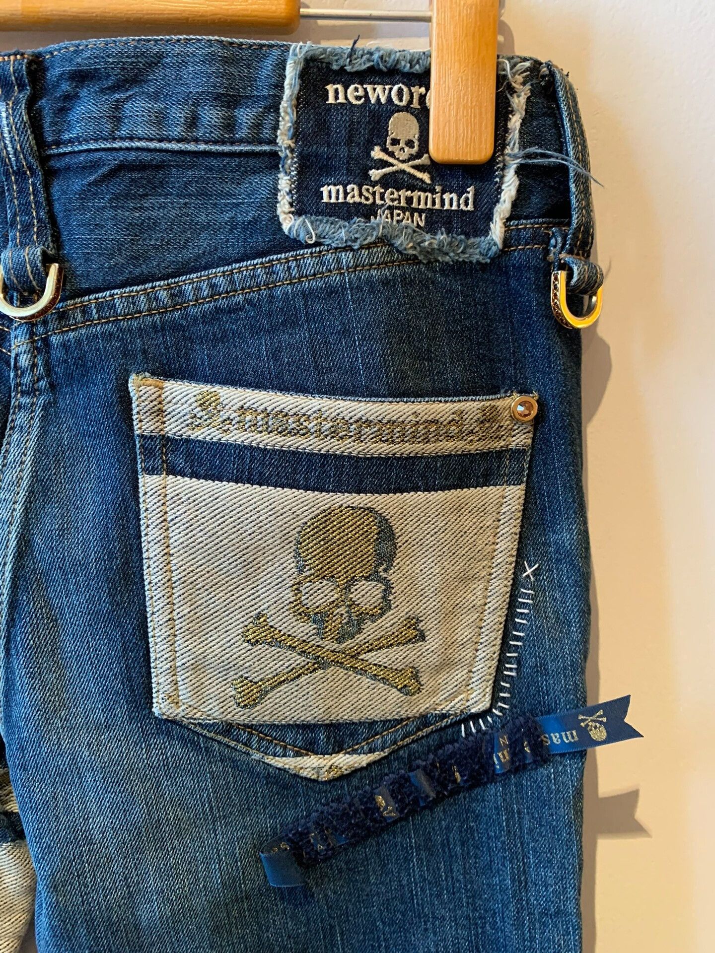 Mastermind Japan Mastermind Japan Blue Denim Jeans Size 25" / US 0 / IT 36 - 8 Thumbnail