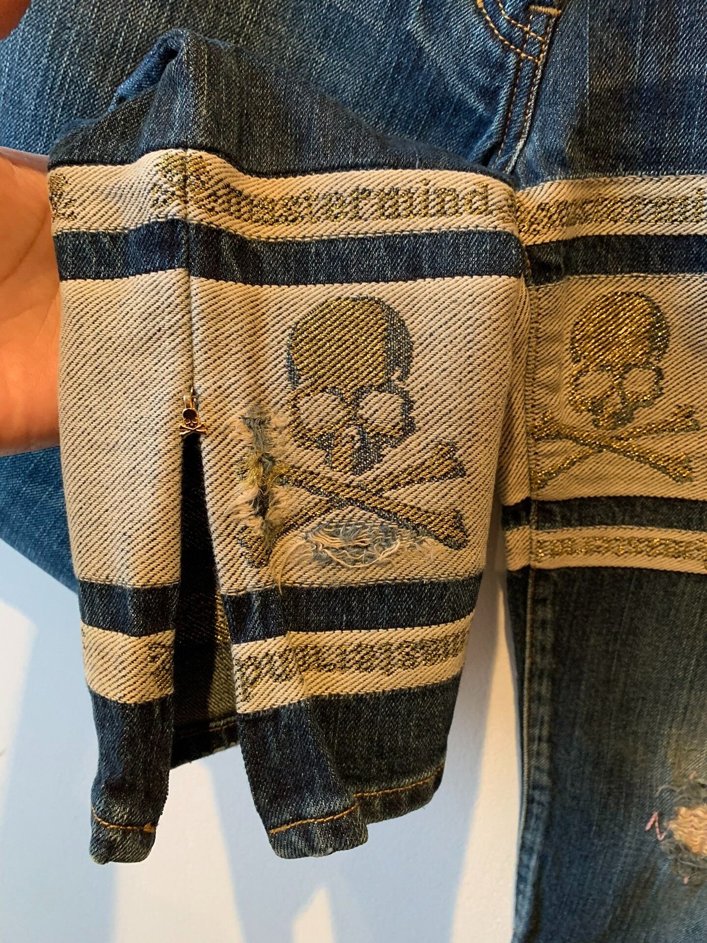 Mastermind Japan Mastermind Japan Blue Denim Jeans Size 25" / US 0 / IT 36 - 6 Thumbnail