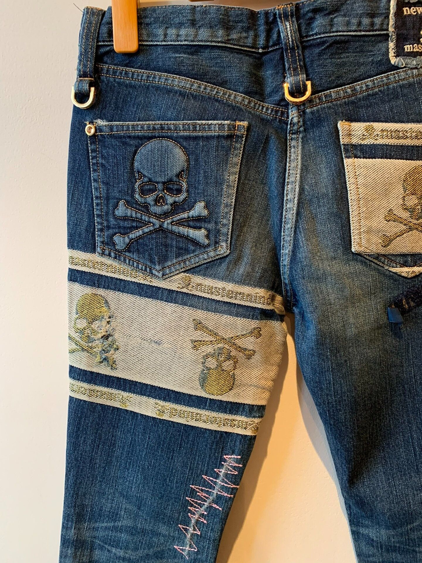 Mastermind Japan Mastermind Japan Blue Denim Jeans Size 25" / US 0 / IT 36 - 7 Thumbnail