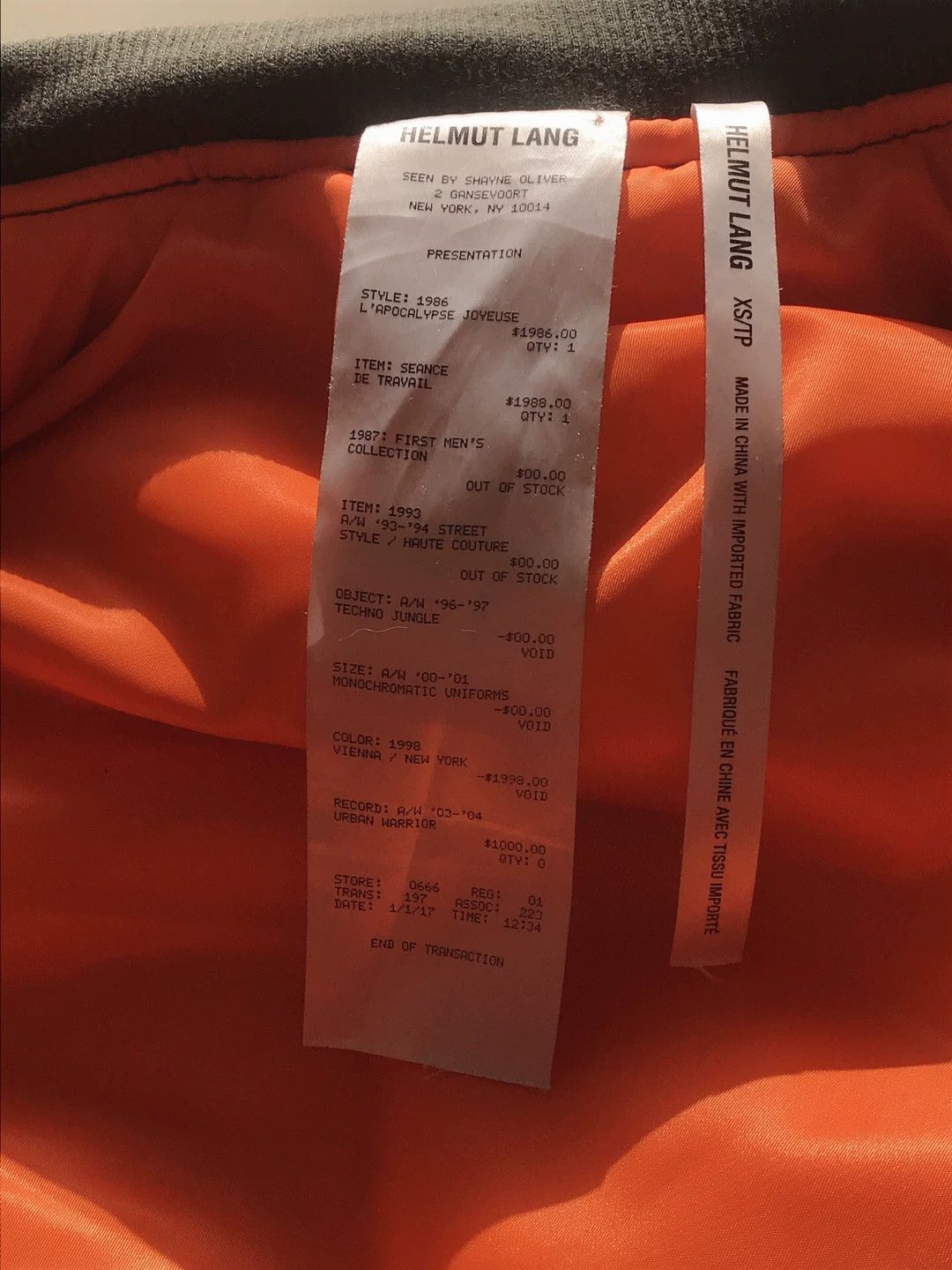Helmut Lang Helmut Lang Archive Bomber Jacket Size US XS / EU 42 / 0 - 9 Thumbnail