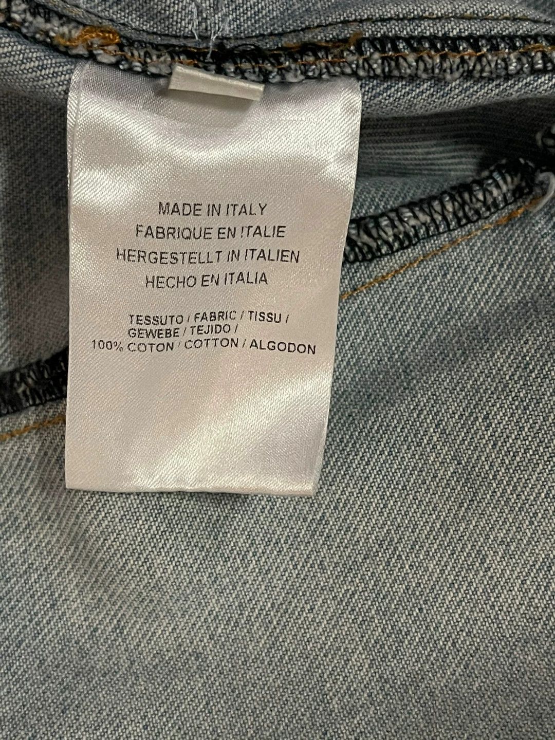 Helmut Lang Helmut Lang Tessel Denim Jacket Size S / US 4 / IT 40 - 7 Thumbnail
