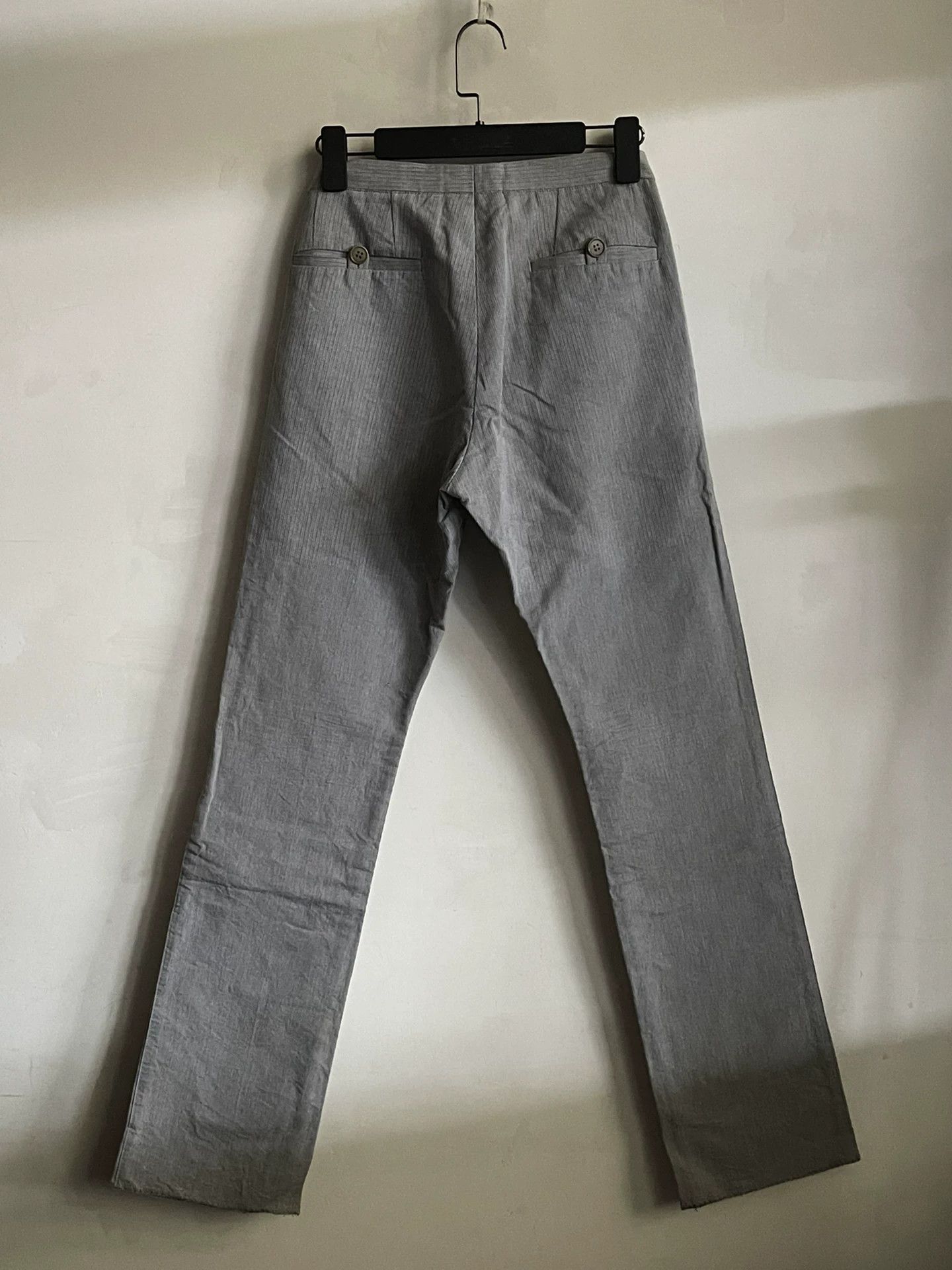 Carol Christian Poell Carol Christian Poell Tailored Linen Pants Size US 30 / EU 46 - 4 Thumbnail