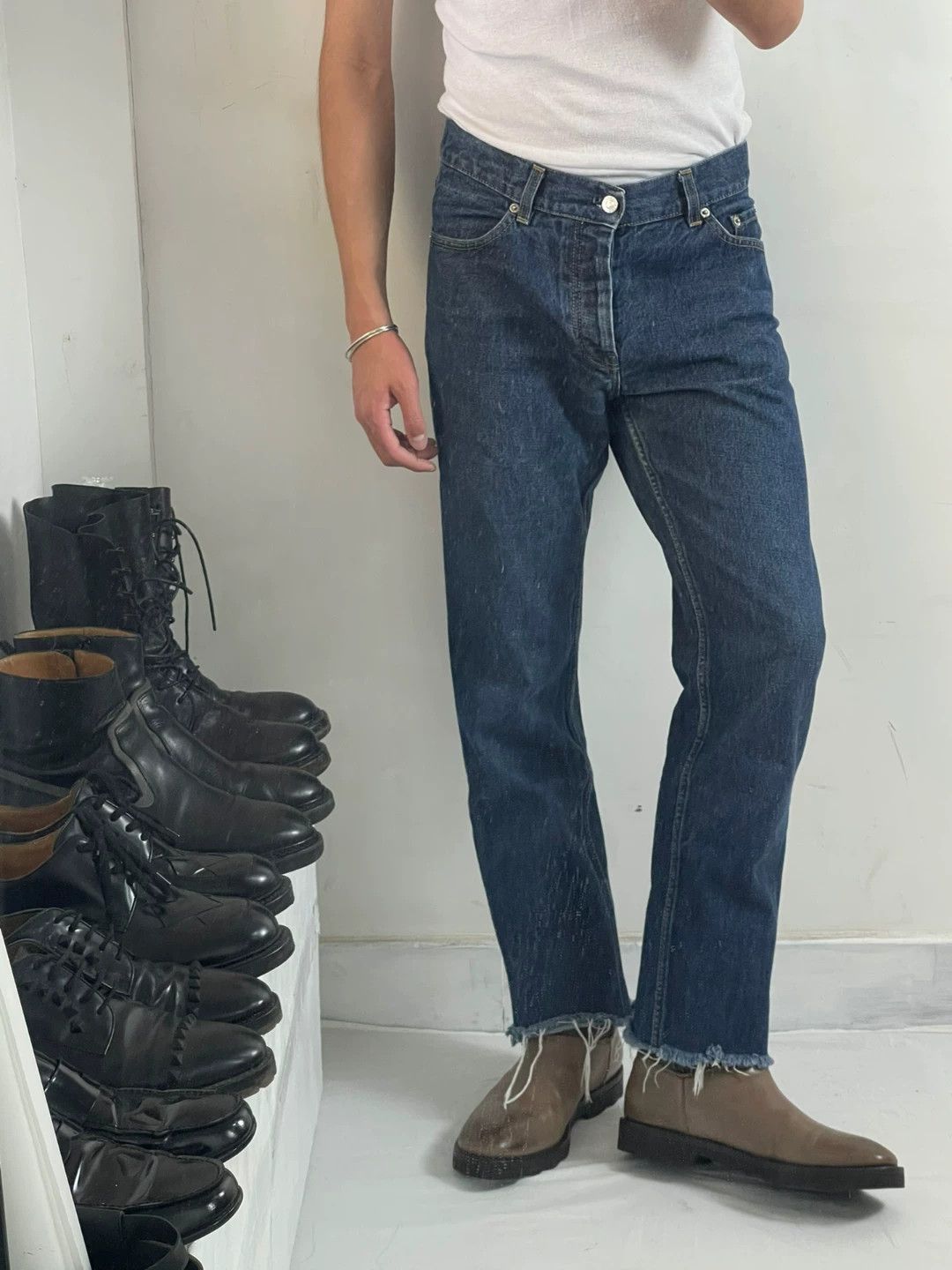 Helmut Lang Helmut Lang Denim Jeans Collection Size US 31 - 2 Thumbnail