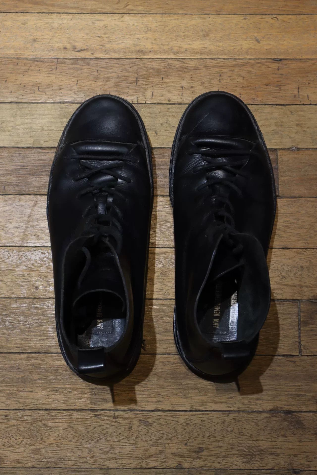 Ann Demeulemeester Ann Demeulemeester Black Leather Boots Size US 10 / EU 43 - 5 Thumbnail