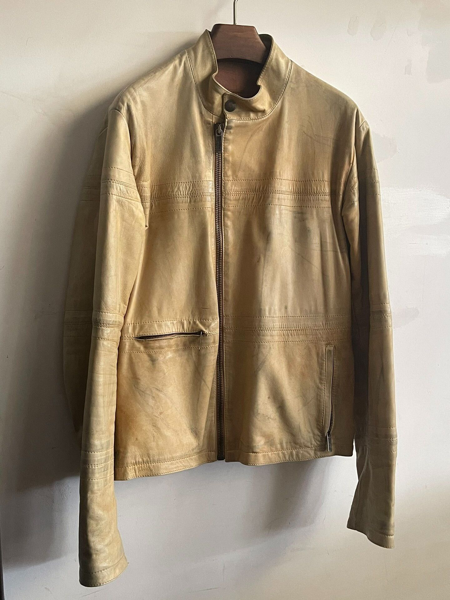 Dirk Bikkembergs Dirk Bikkembergs Lambskin Leather Jacket Size US M / EU 48-50 / 2 - 4 Thumbnail