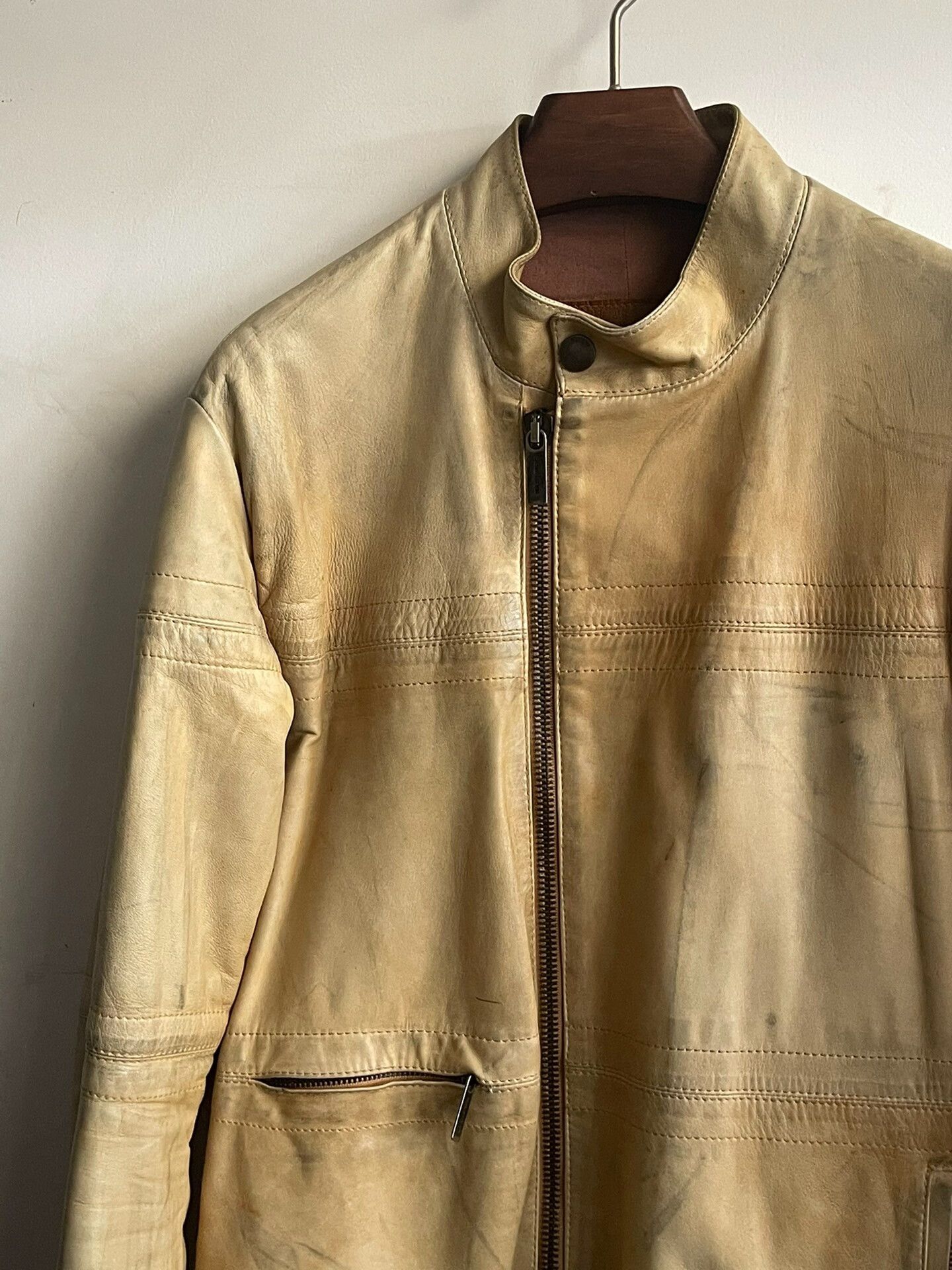 Dirk Bikkembergs Dirk Bikkembergs Lambskin Leather Jacket Size US M / EU 48-50 / 2 - 3 Thumbnail