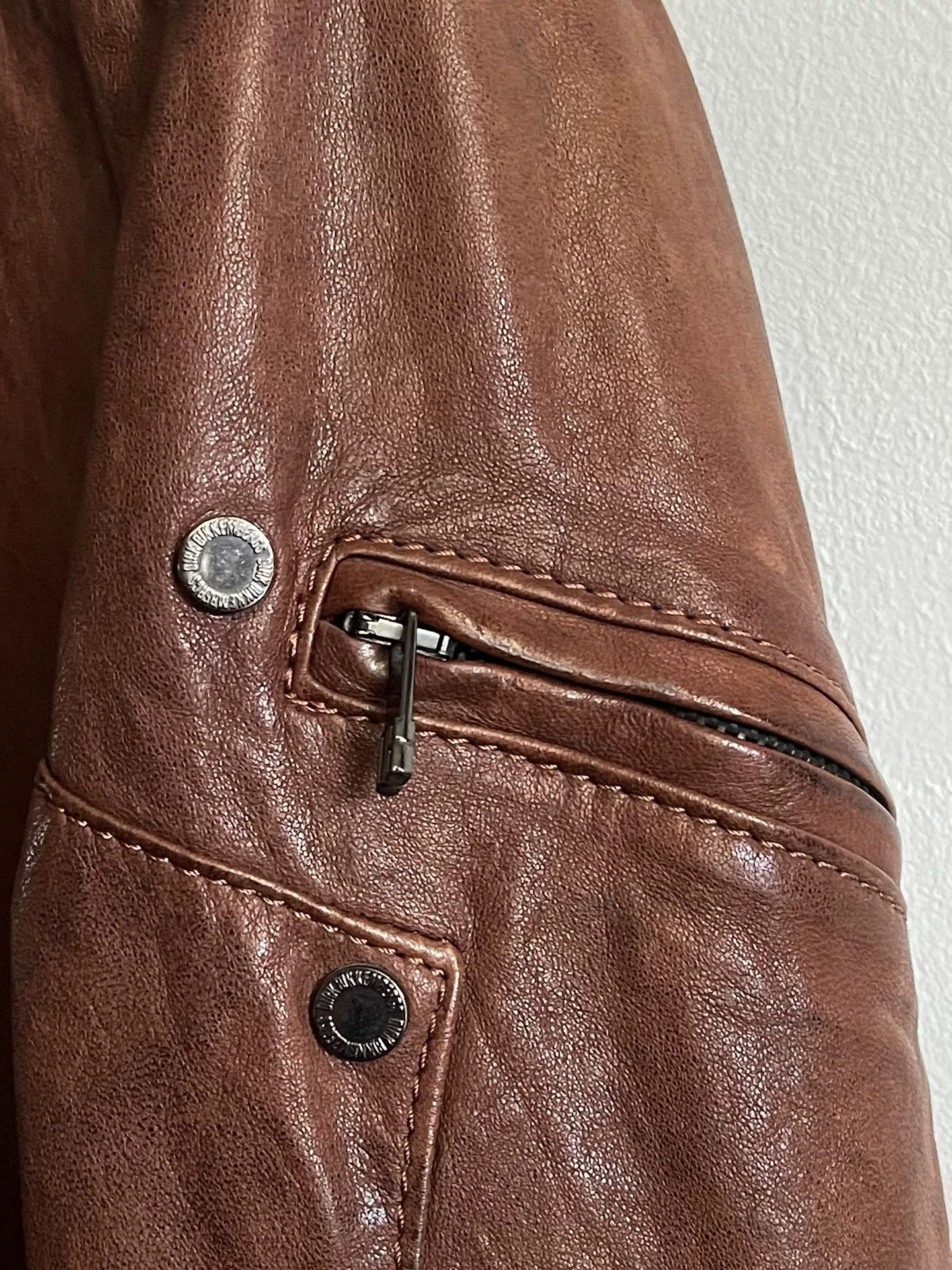 Dirk Bikkembergs Dirk Bikkembergs Leather Motorcycle Jacket Size US M / EU 48-50 / 2 - 6 Thumbnail