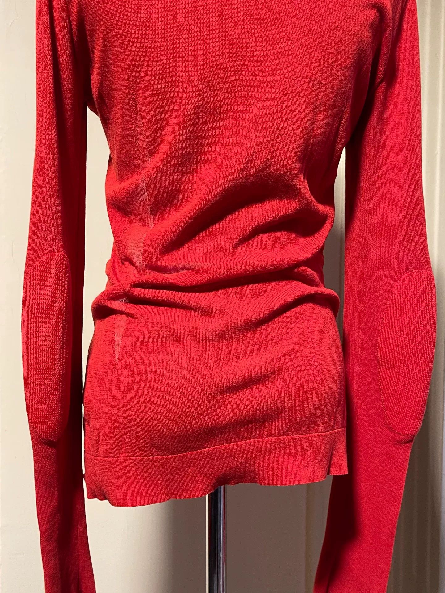 Maison Margiela Maison Martin Margiela Red Wool Sweater Size S / US 4 / IT 40 - 5 Thumbnail