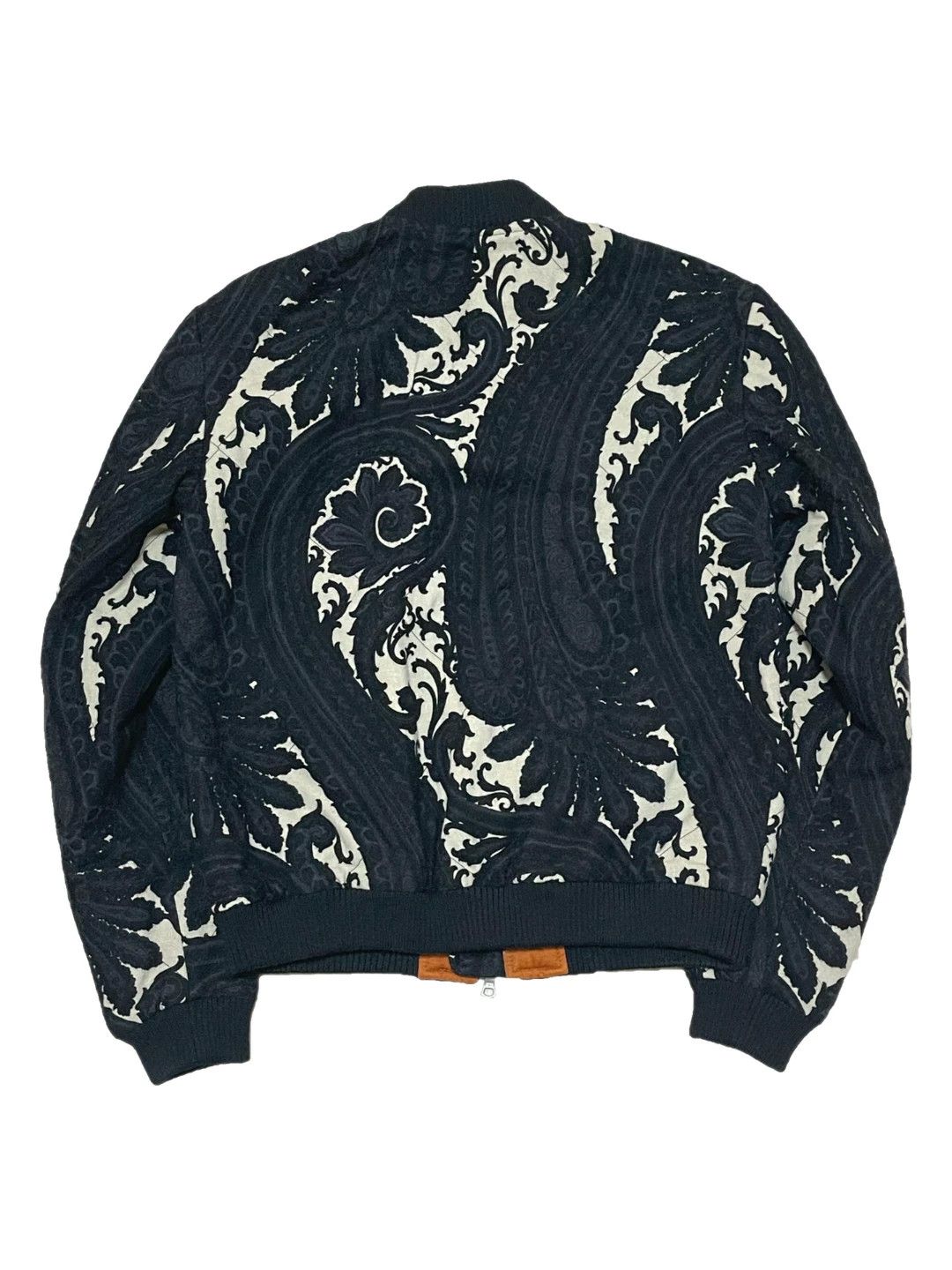 Dries Van Noten Dries Van Noten Paisley Wool Flight Jacket Size US S / EU 44-46 / 1 - 6 Thumbnail