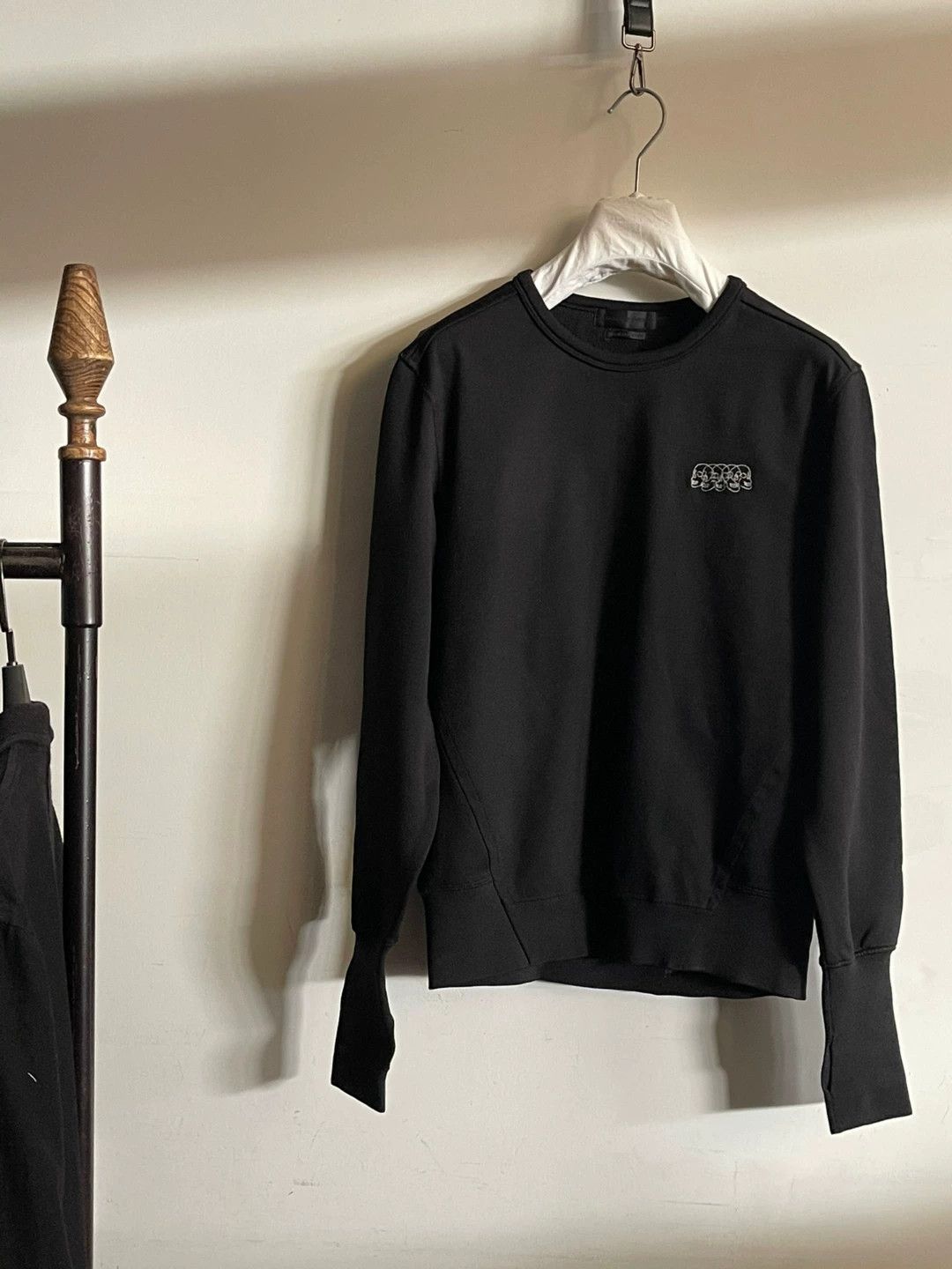 McQ Alexander McQueen Alexander McQueen Embroidered Hoodie with Sleeves Size US XS / EU 42 / 0 - 2 Thumbnail